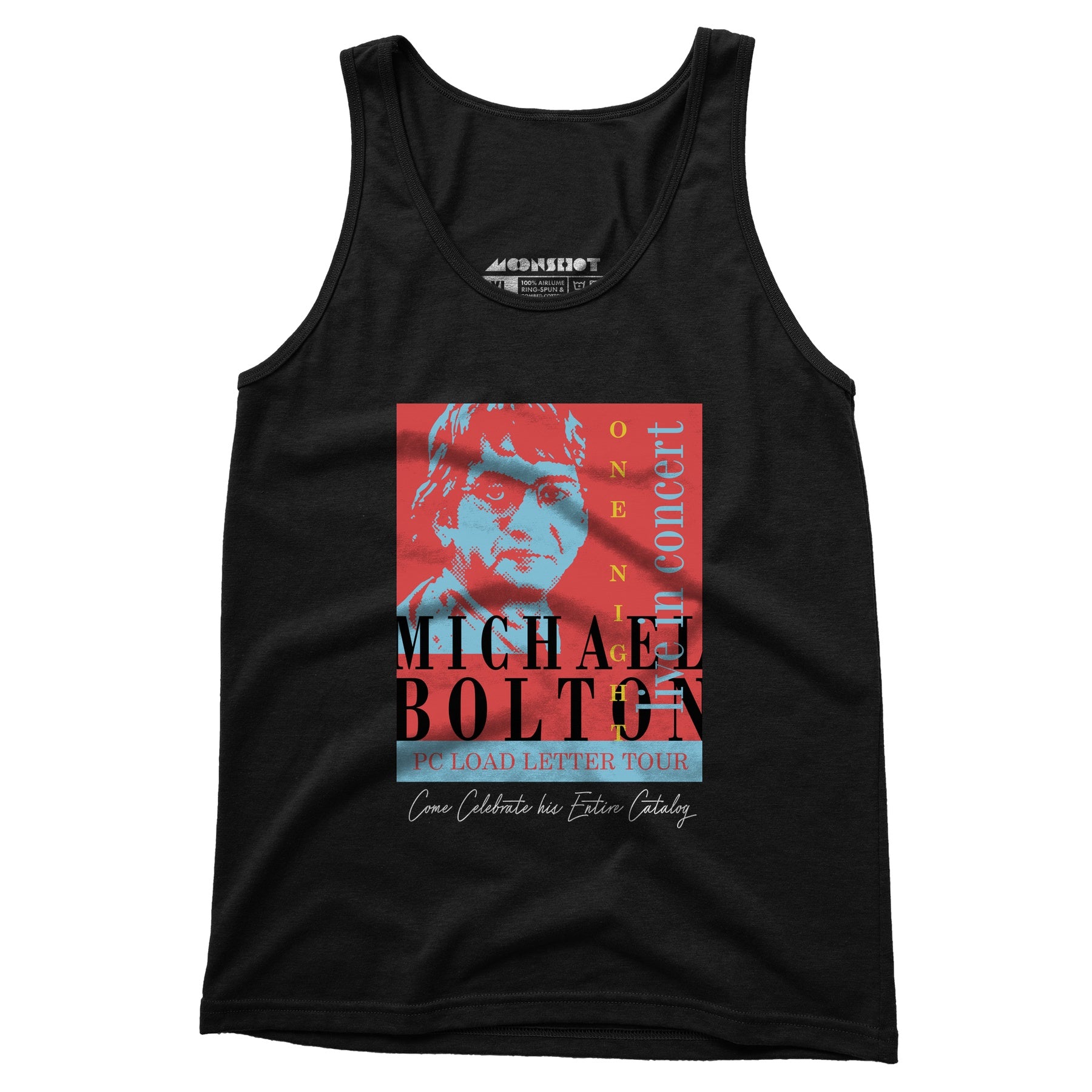 Michael Bolton in Concert - Office Space Parody - Unisex Tank Top