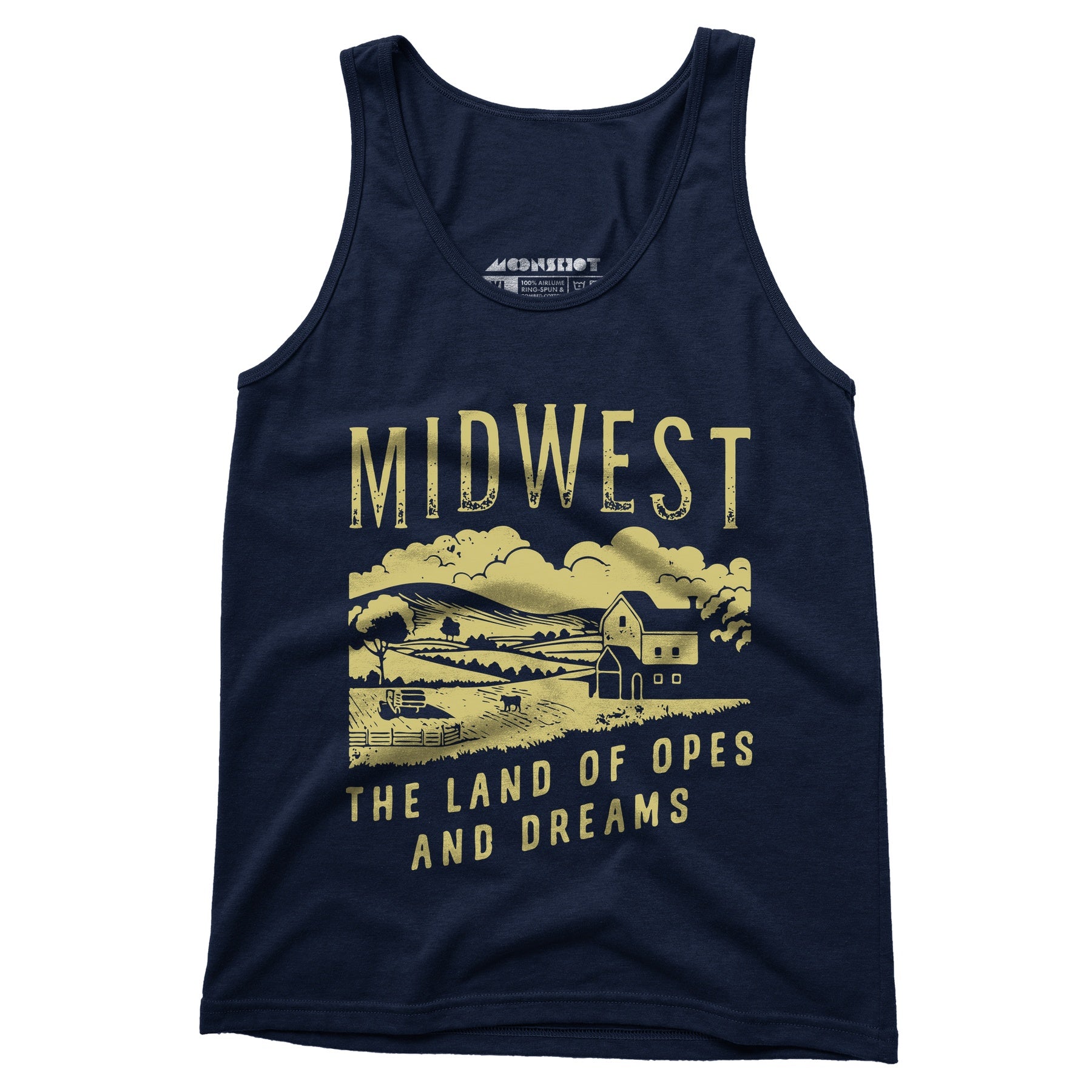 Midwest The Land of Opes and Dreams - Unisex Tank Top