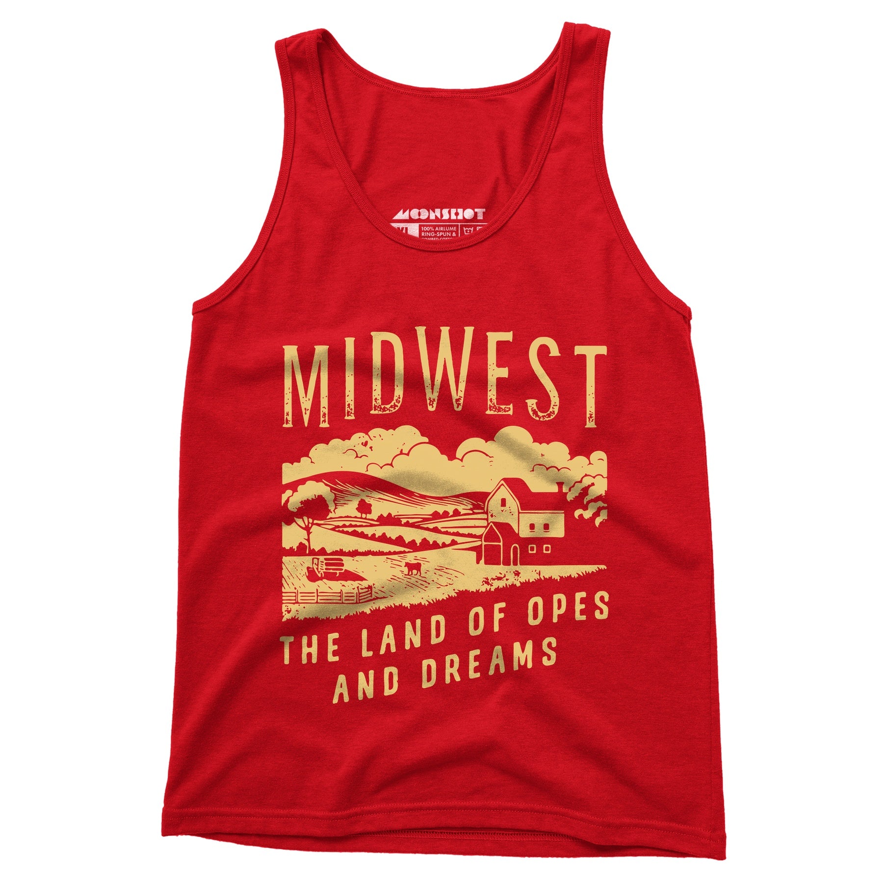 Midwest The Land of Opes and Dreams - Unisex Tank Top