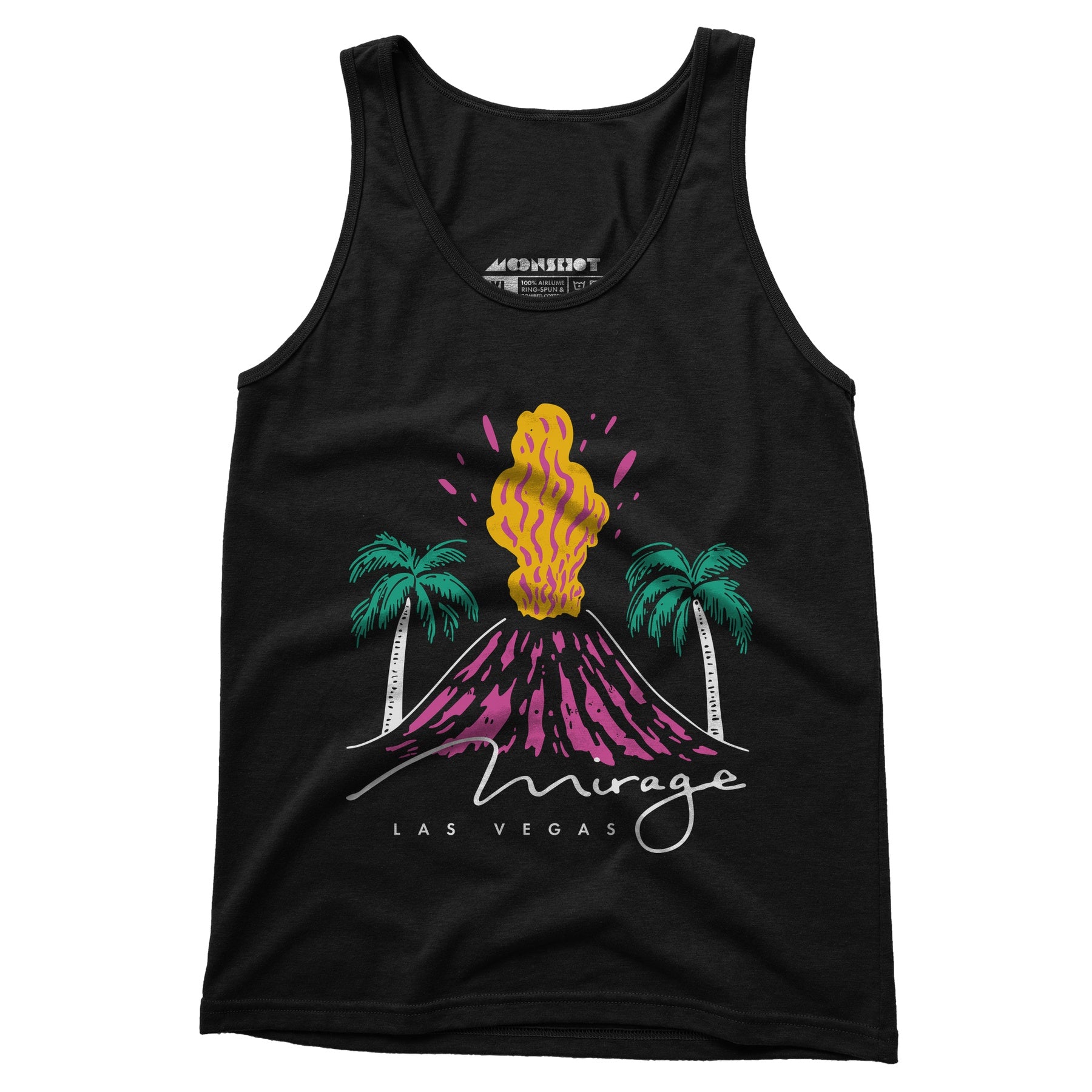 Mirage Volcano - Vintage Las Vegas - Unisex Tank Top