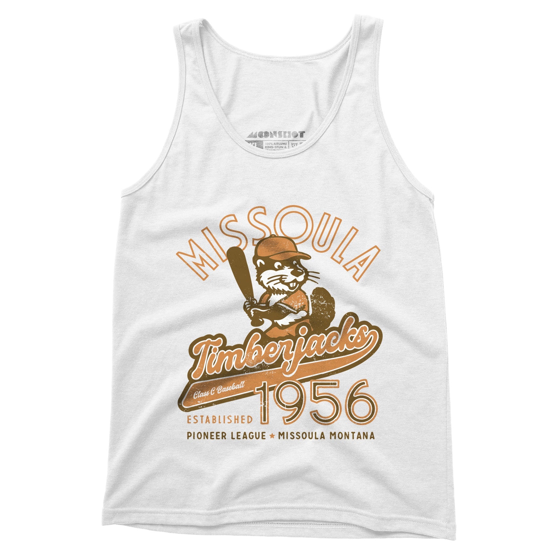 Missoula Timberjacks - Montana - Vintage Defunct Baseball Teams - Unisex Tank Top