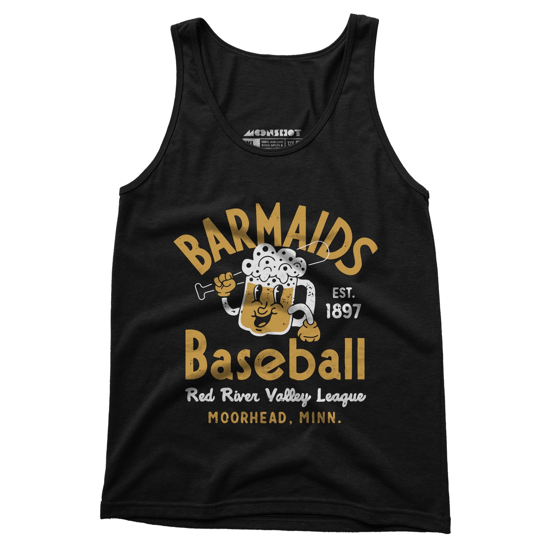 Moorhead Barmaids - Minnesota - Vintage Defunct Baseball Teams - Unisex Tank Top