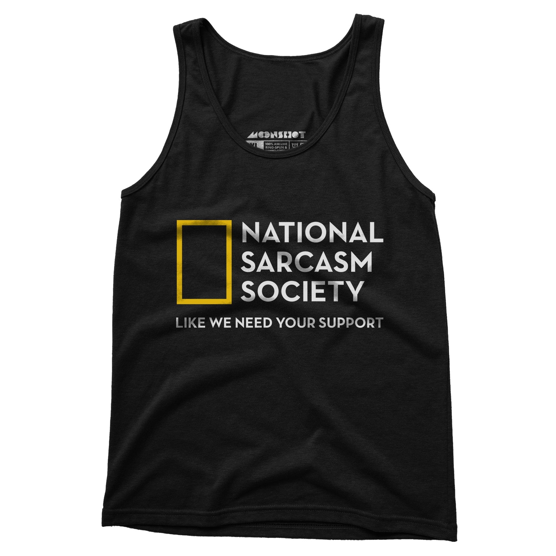 National Sarcasm Society - Unisex Tank Top