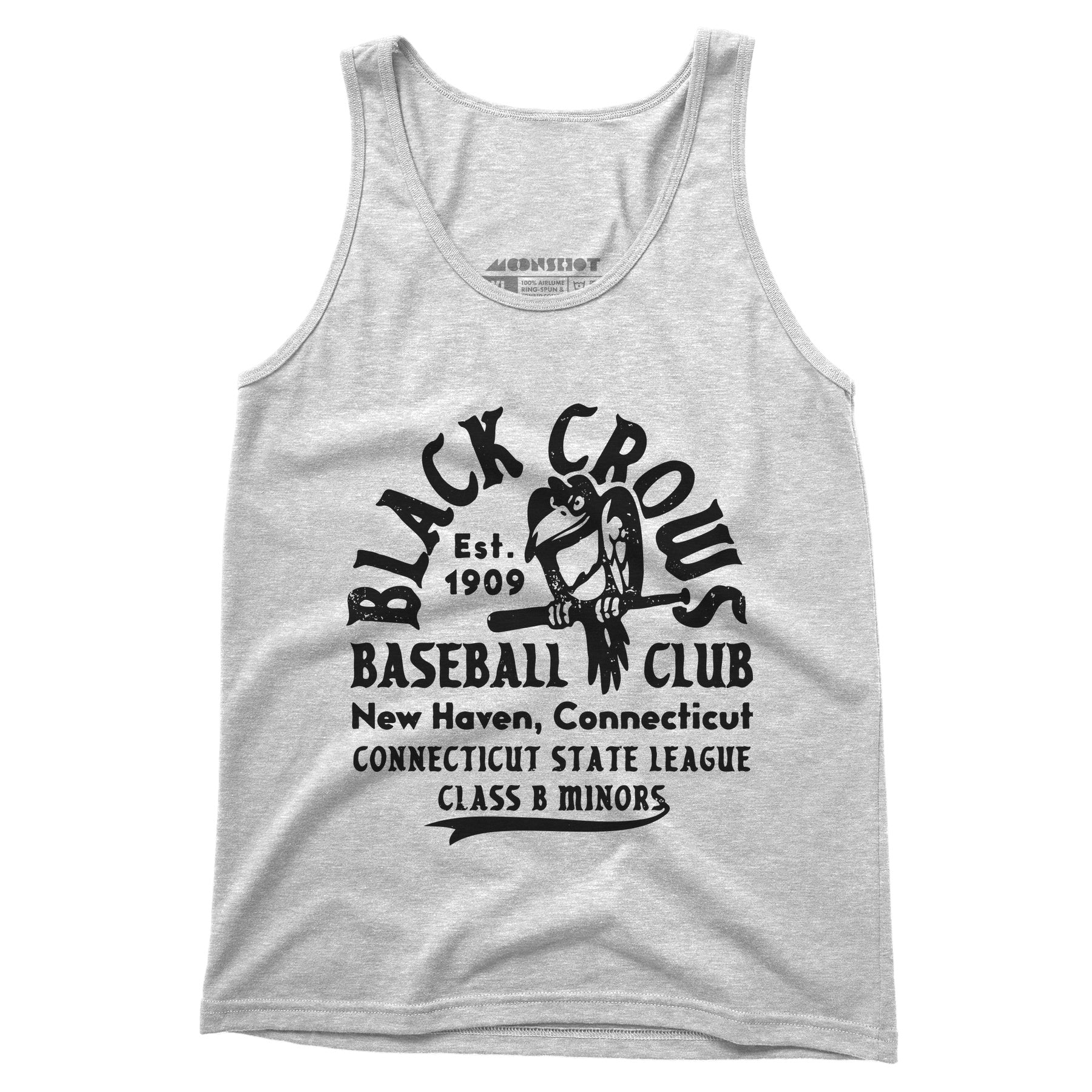 New Haven Black Crows - Connecticut - Vintage Defunct Baseball Teams - Unisex Tank Top
