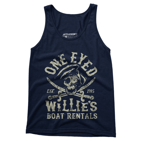 One Eyed Willie's Boat Rentals - Unisex Tank Top