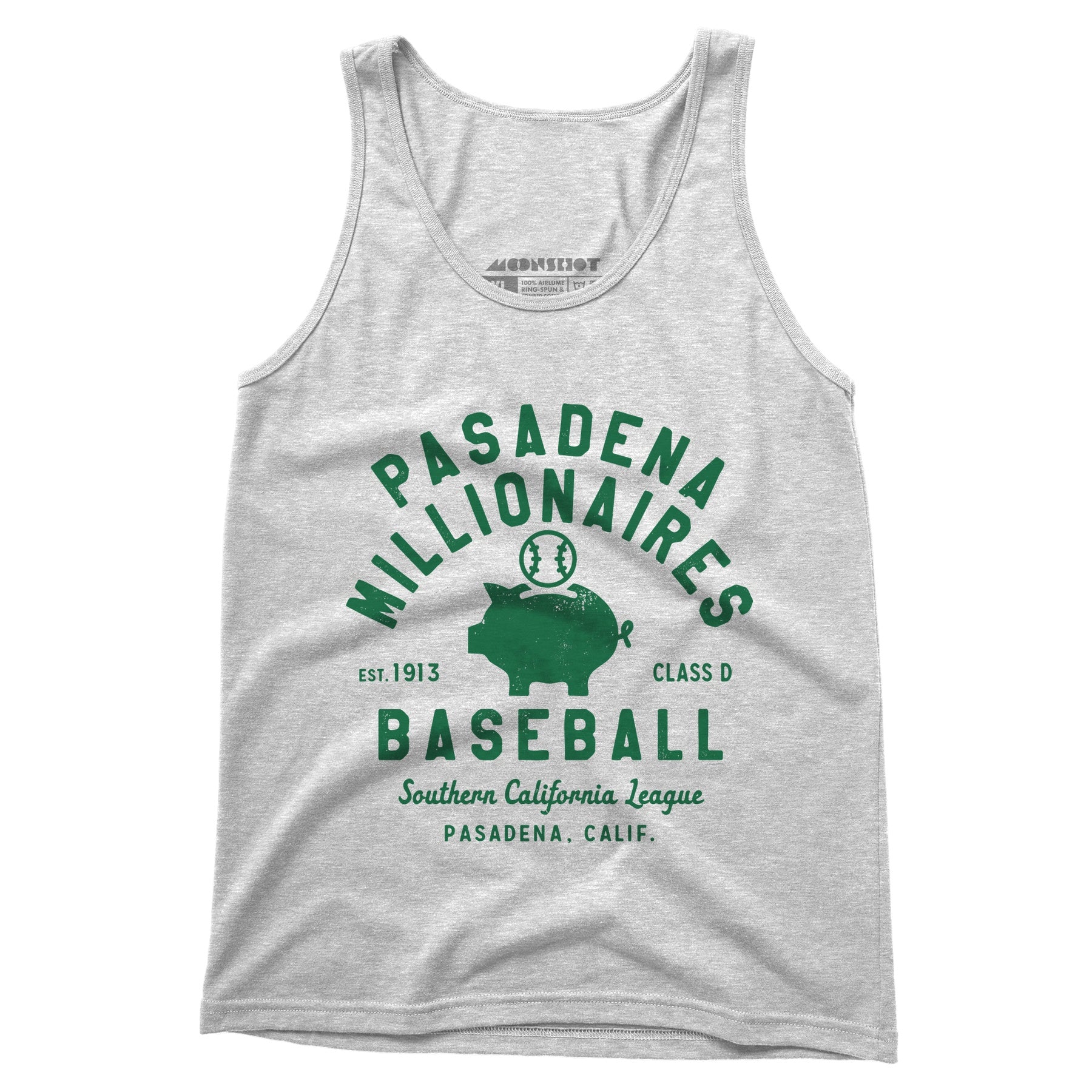 Pasadena Millionaires - California - Vintage Defunct Baseball Teams - Unisex Tank Top
