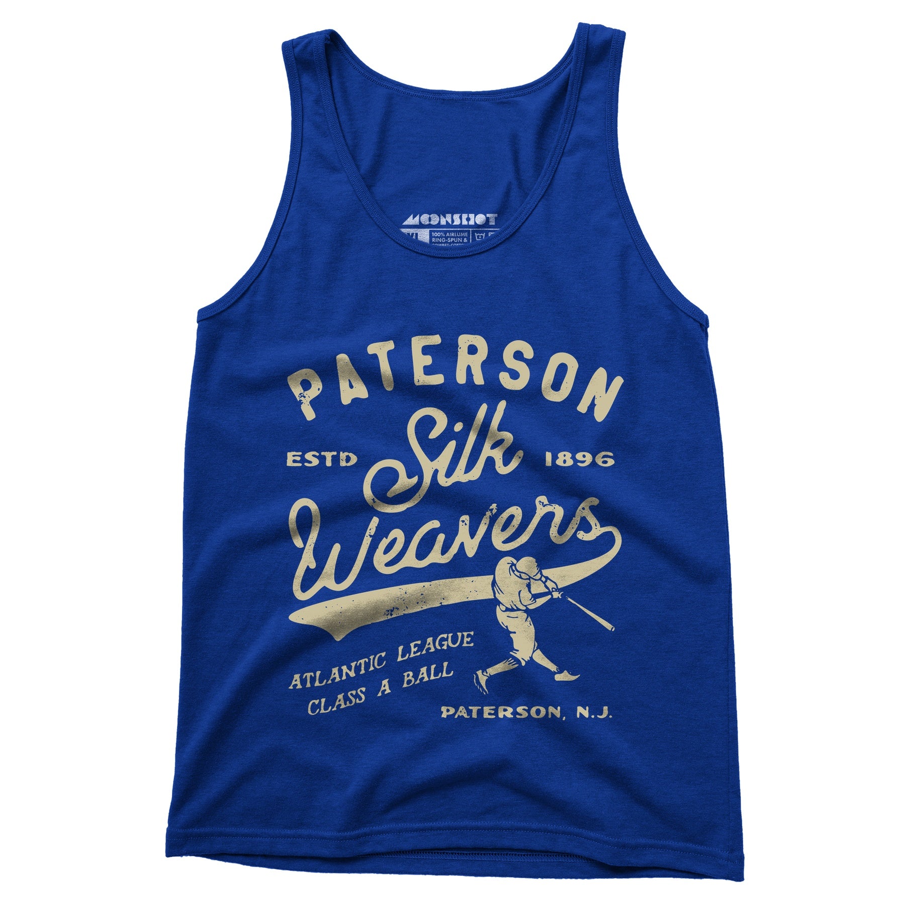 Paterson Silk Weavers - New Jersey - Vintage Defunct Baseball Teams - Unisex Tank Top