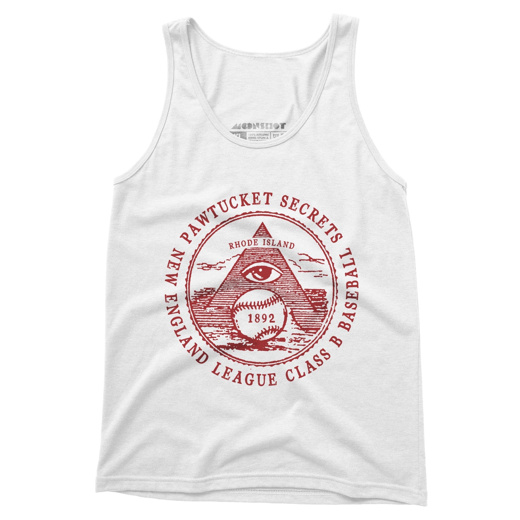 Pawtucket Secrets - Rhode Island - Vintage Defunct Baseball Teams - Unisex Tank Top