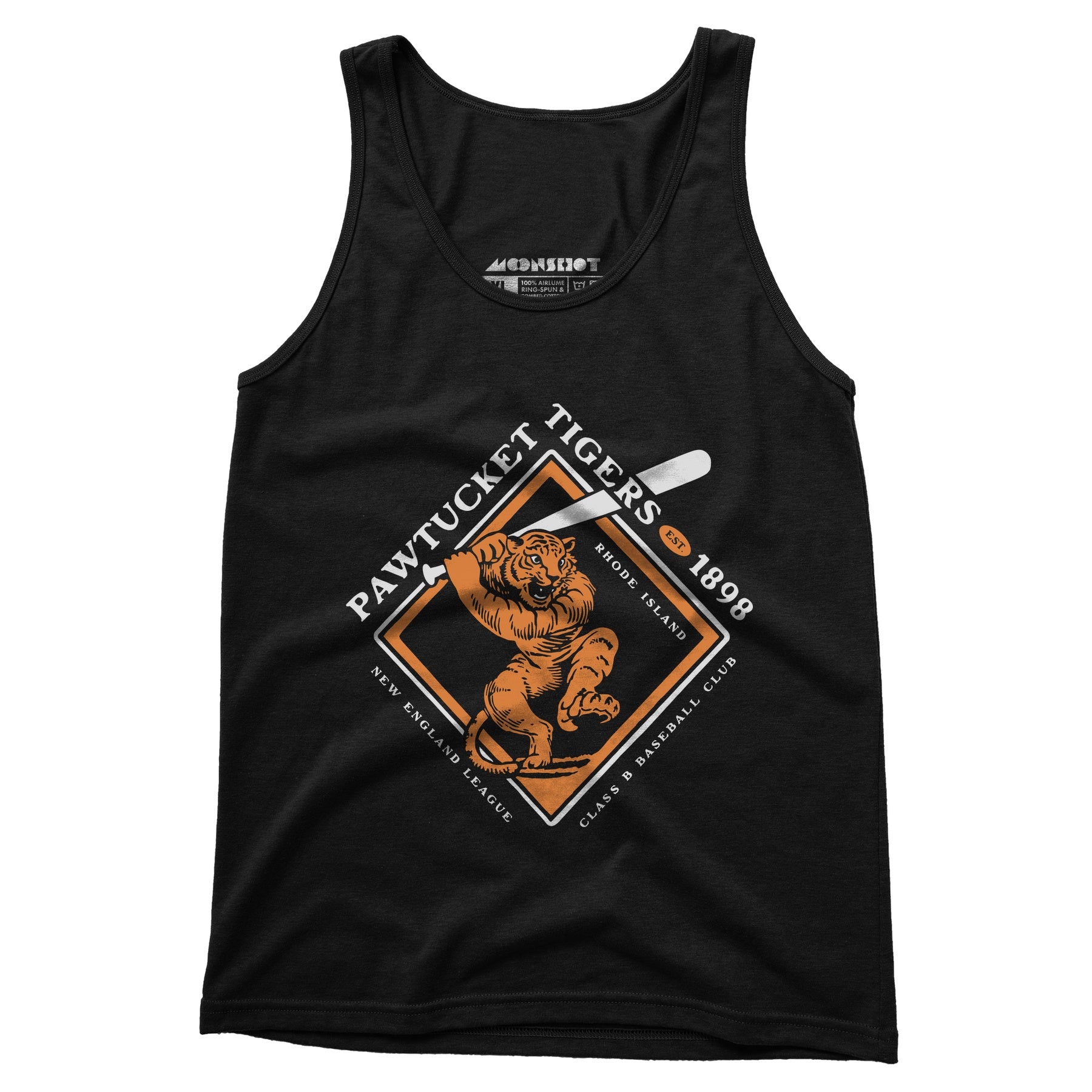 Pawtucket Tigers - Rhode Island - Vintage Defunct Baseball Teams - Unisex Tank Top