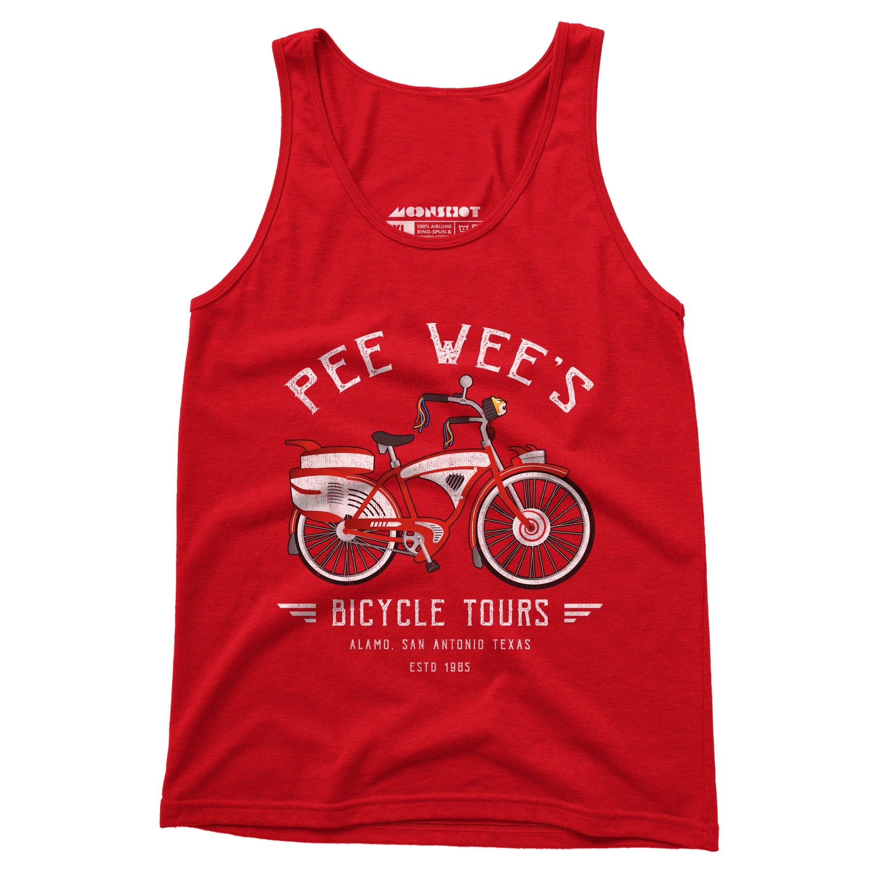 Pee Wee's Bicycle Tours - Unisex Tank Top
