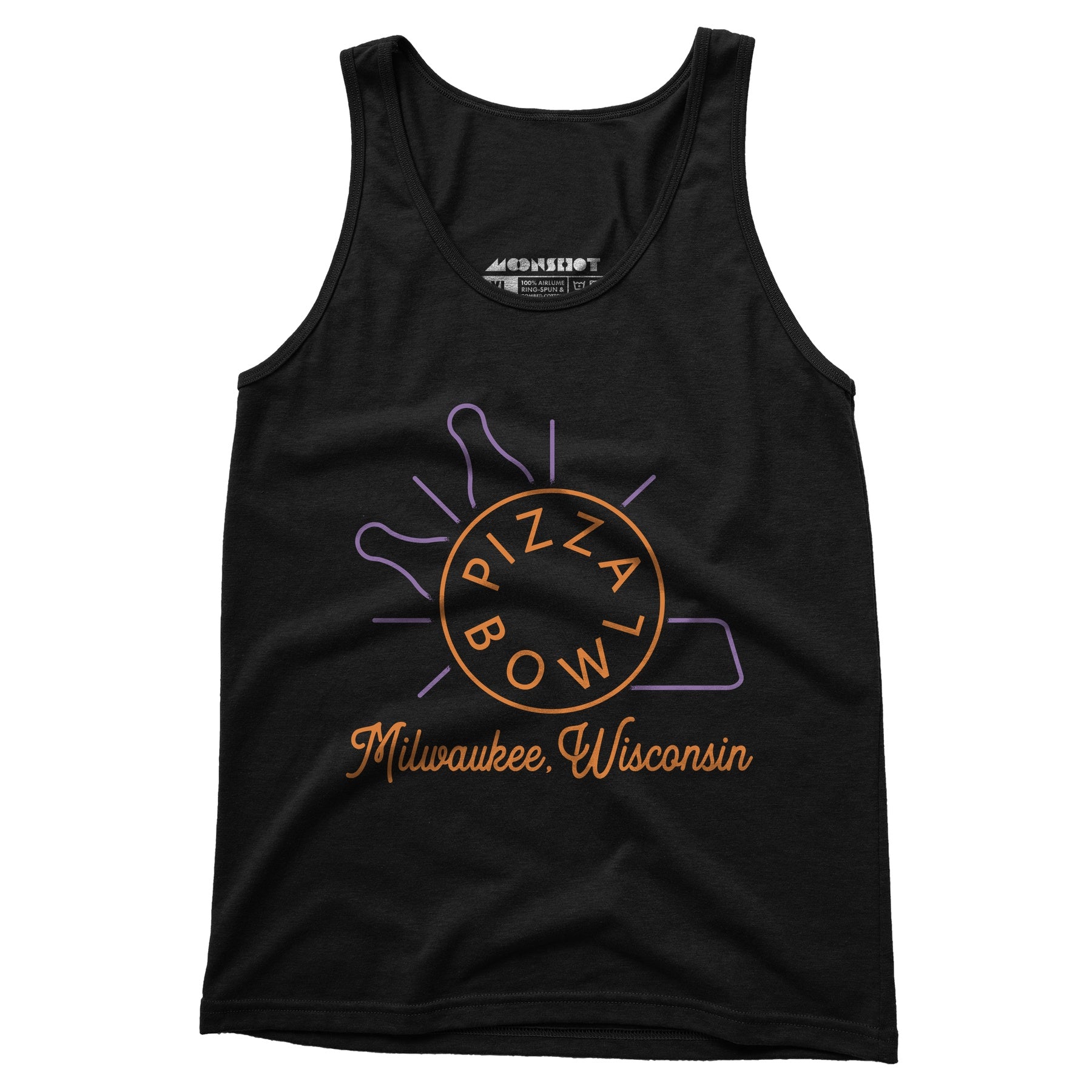 Pizza Bowl Milwaukee Wisconsin - Unisex Tank Top