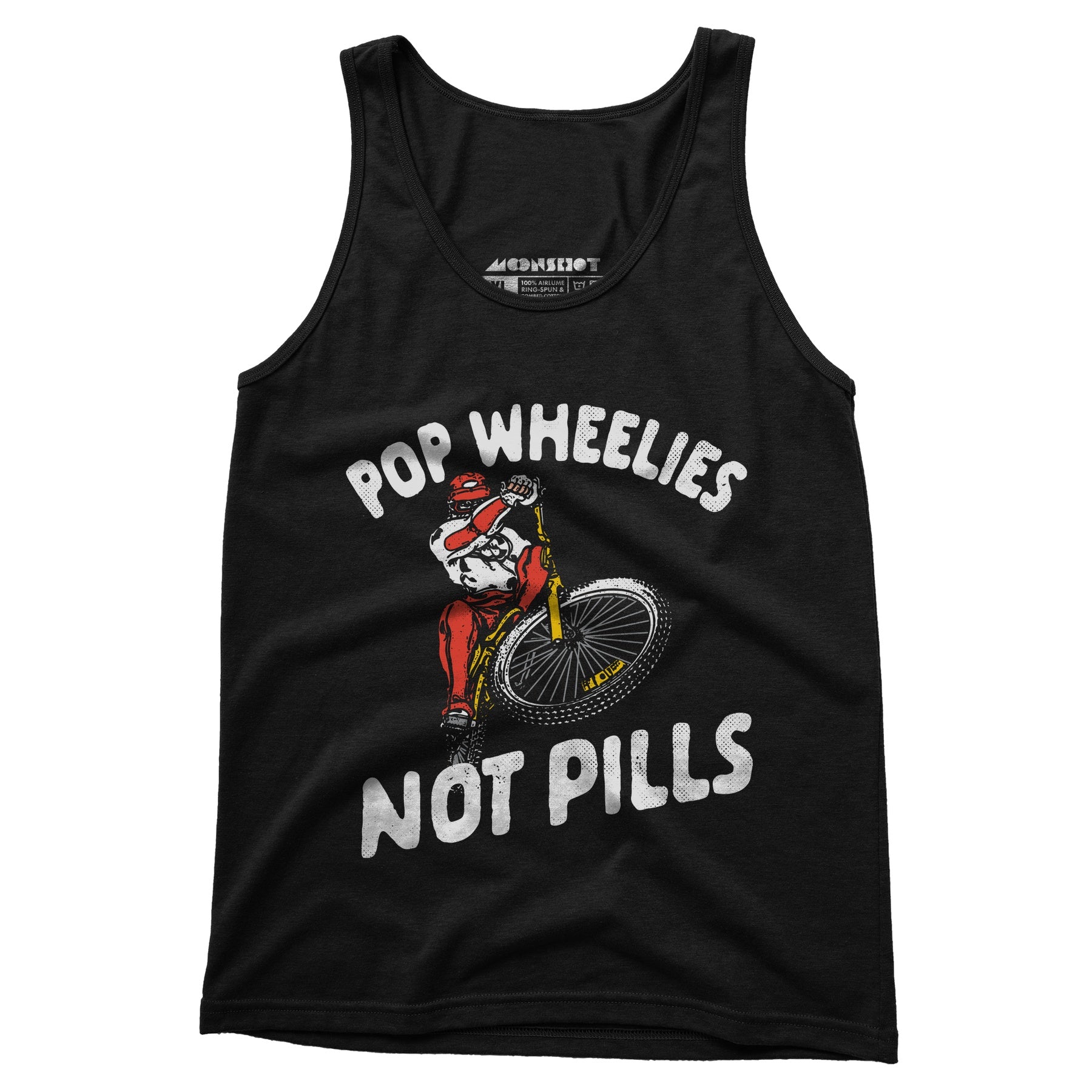 Pop Wheelies Not Pills - Unisex Tank Top