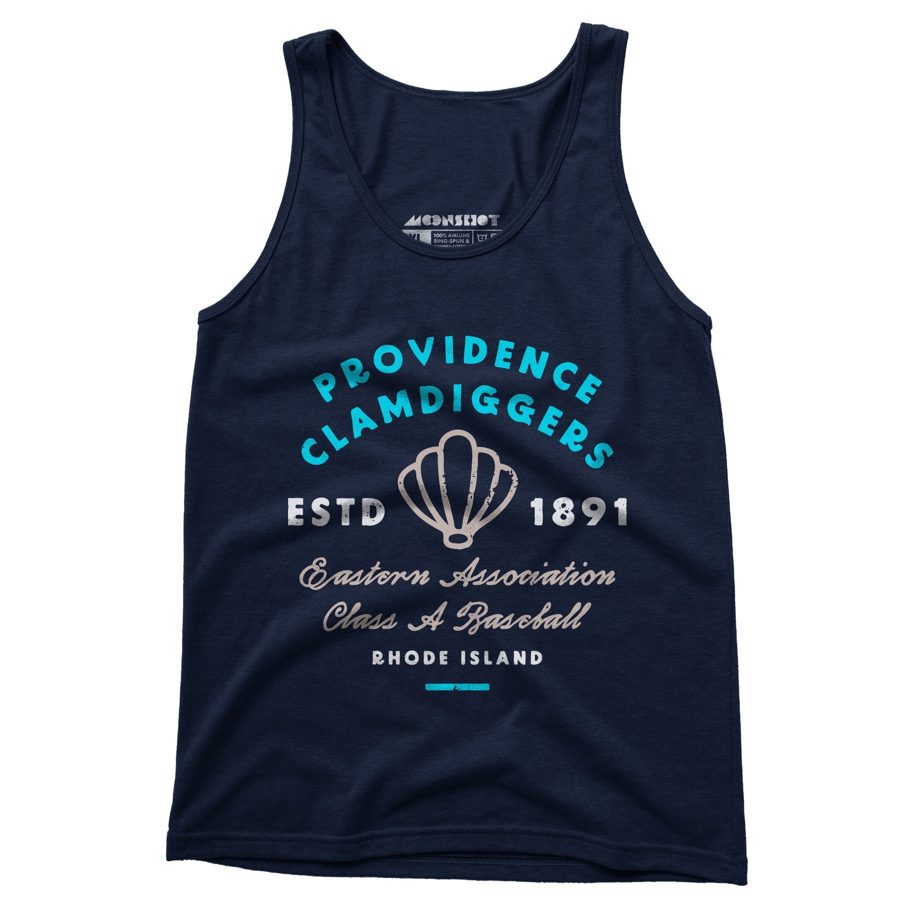 Providence Clamdiggers - Rhode Island - Vintage Defunct Baseball Teams - Unisex Tank Top