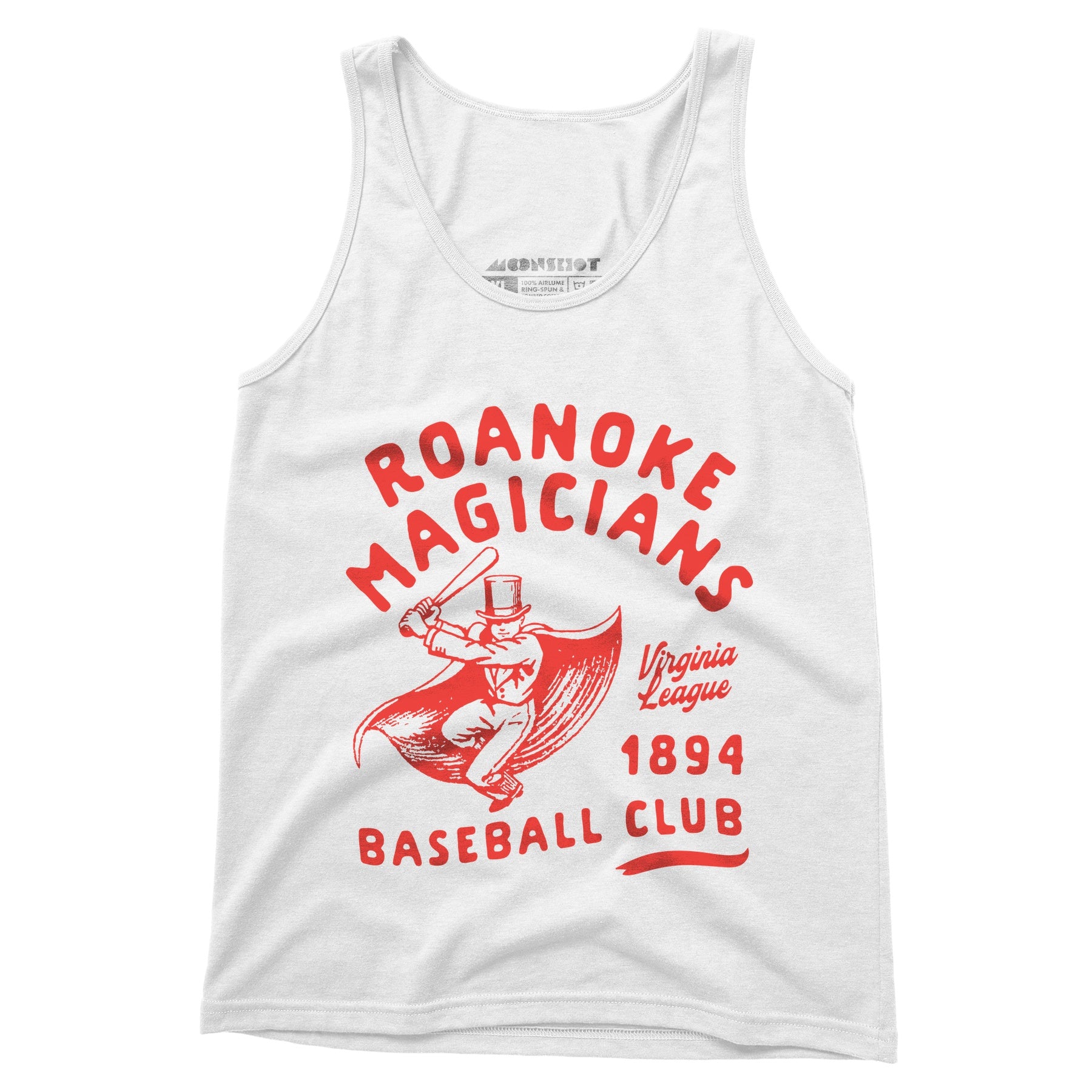 Roanoke Magicians - Virginia - Vintage Defunct Baseball Teams - Unisex Tank Top