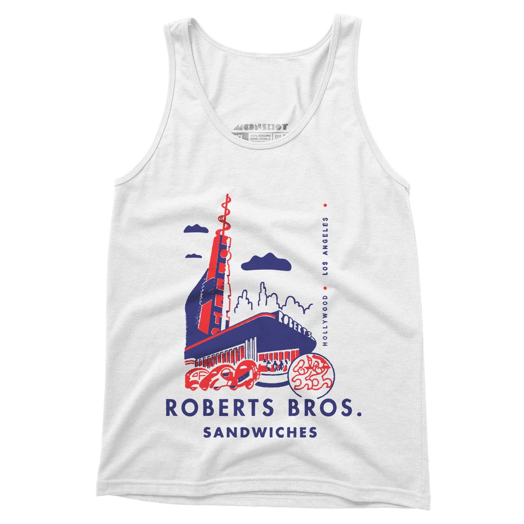 Roberts Bros Sandwiches - Los Angeles, CA - Vintage Restaurant - Unisex Tank Top