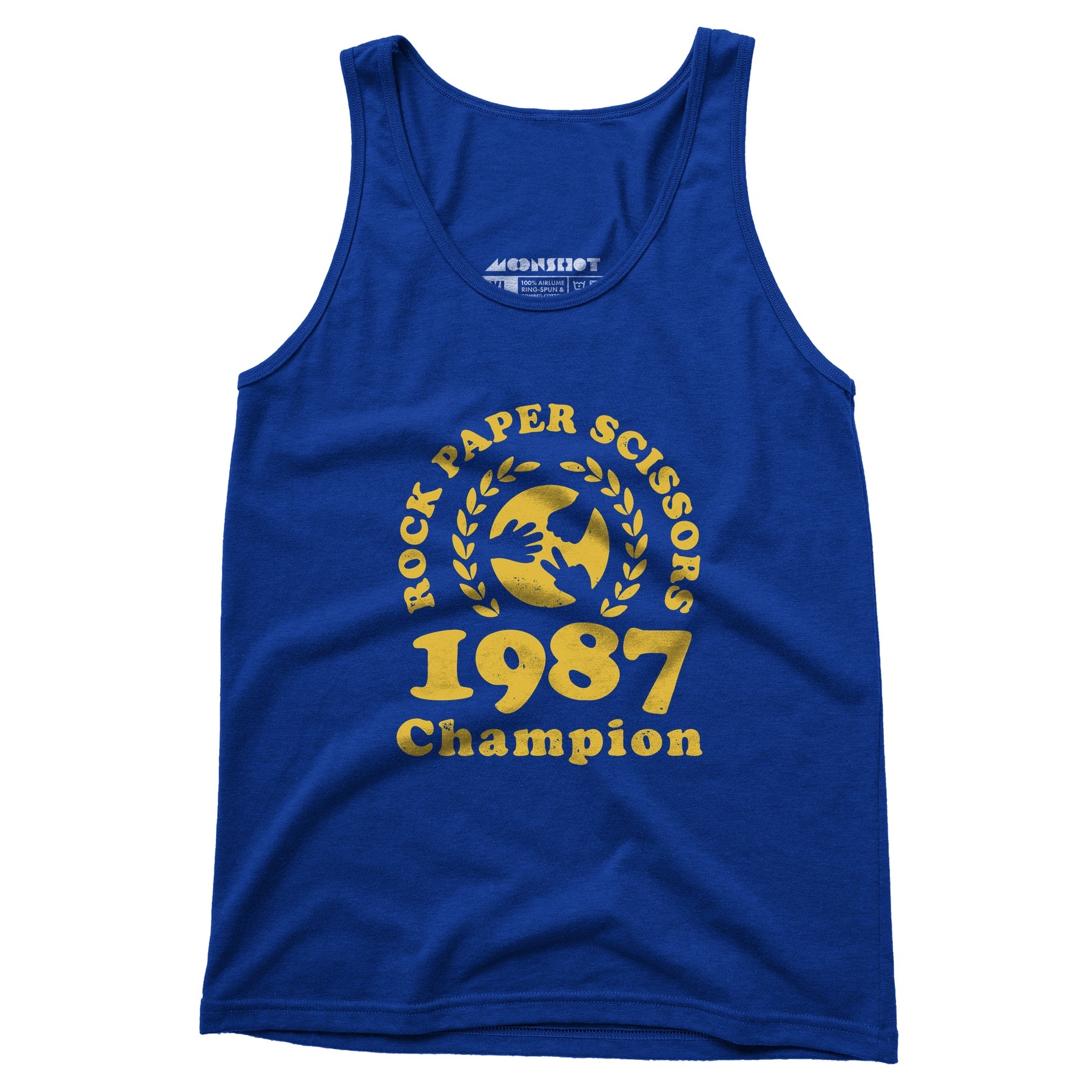 Rock Paper Scissors Champion - Unisex Tank Top