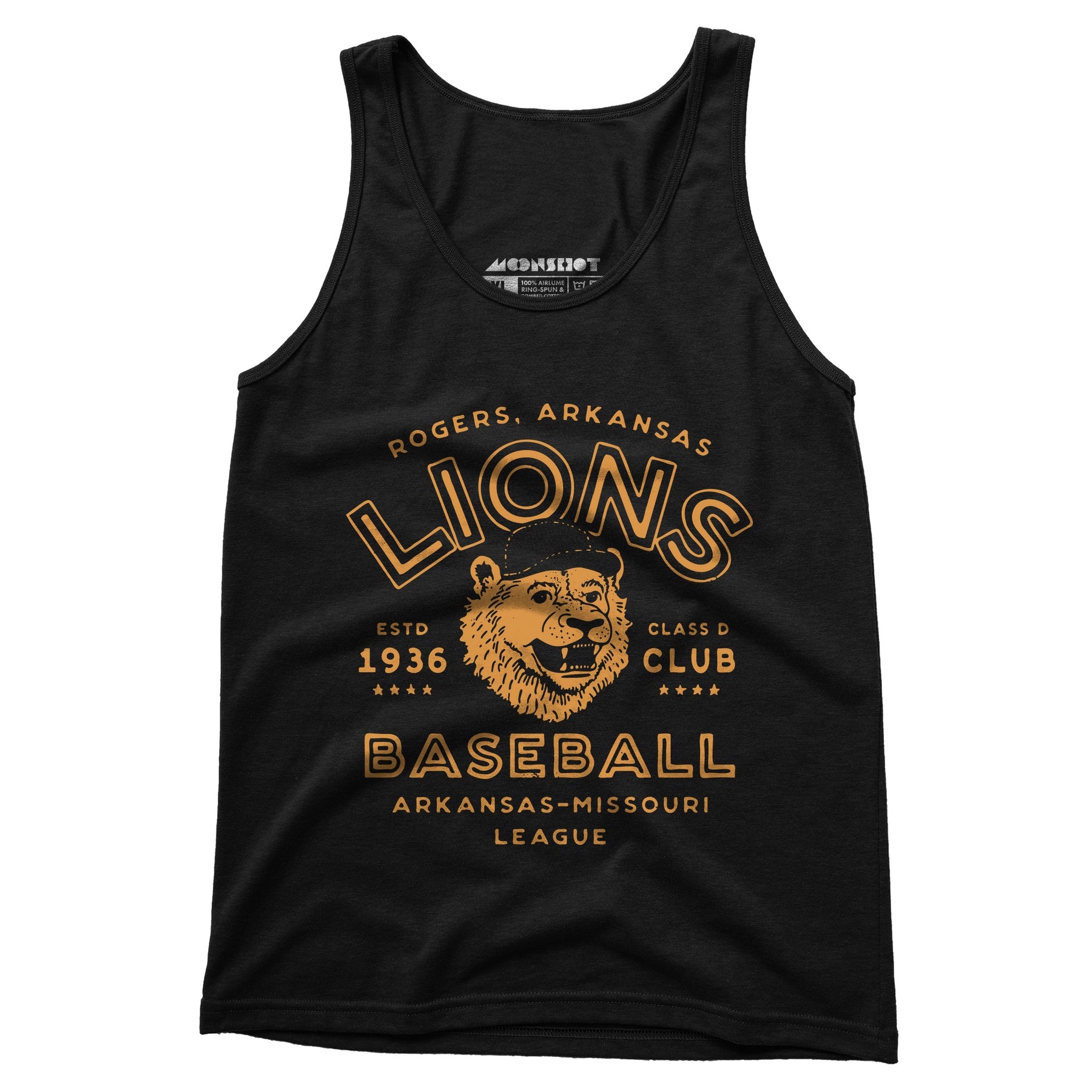 Rogers Lions - Arkansas - Vintage Defunct Baseball Teams - Unisex Tank Top