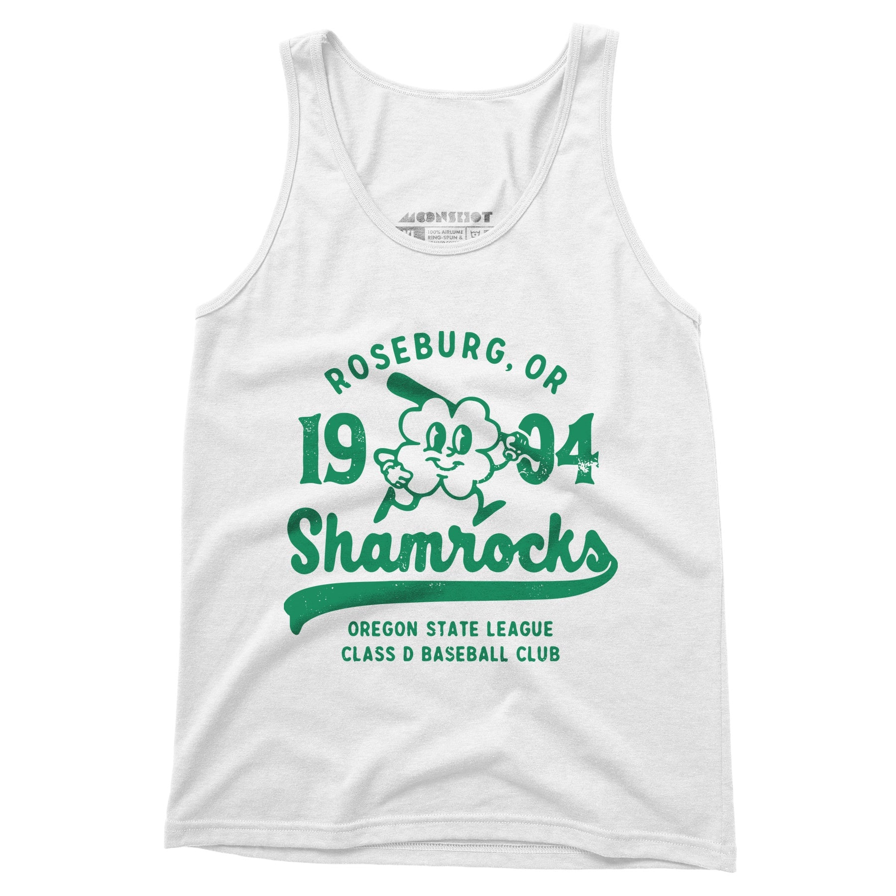 Roseburg Shamrocks - Oregon - Vintage Defunct Baseball Teams - Unisex Tank Top