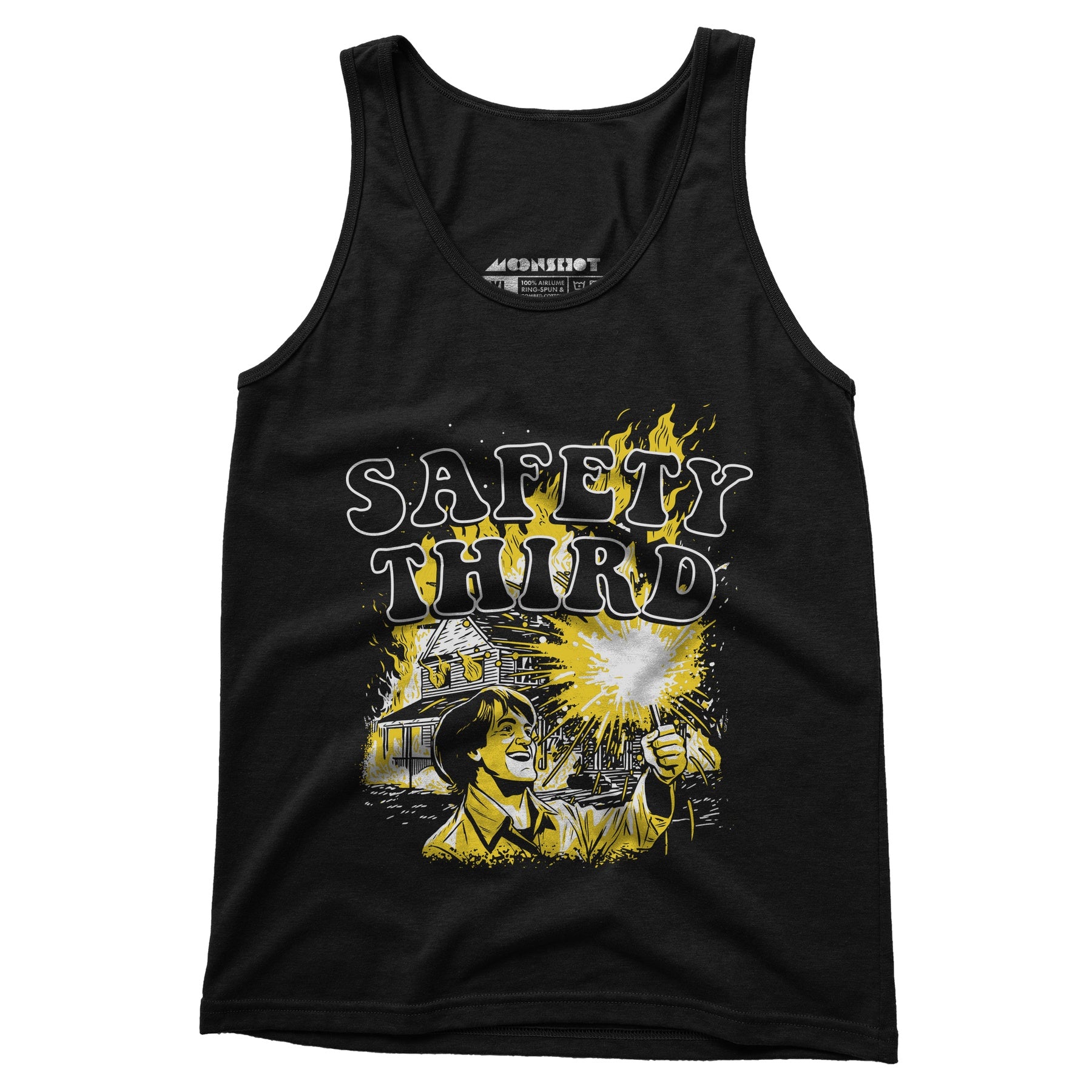 Safety Third Fire - Unisex Tank Top
