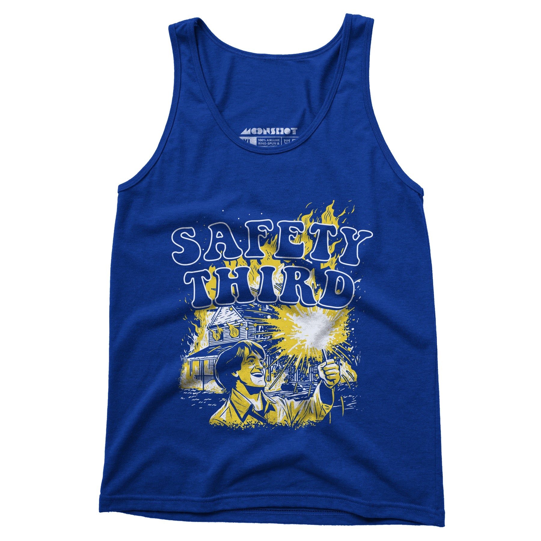 Safety Third Fire - Unisex Tank Top
