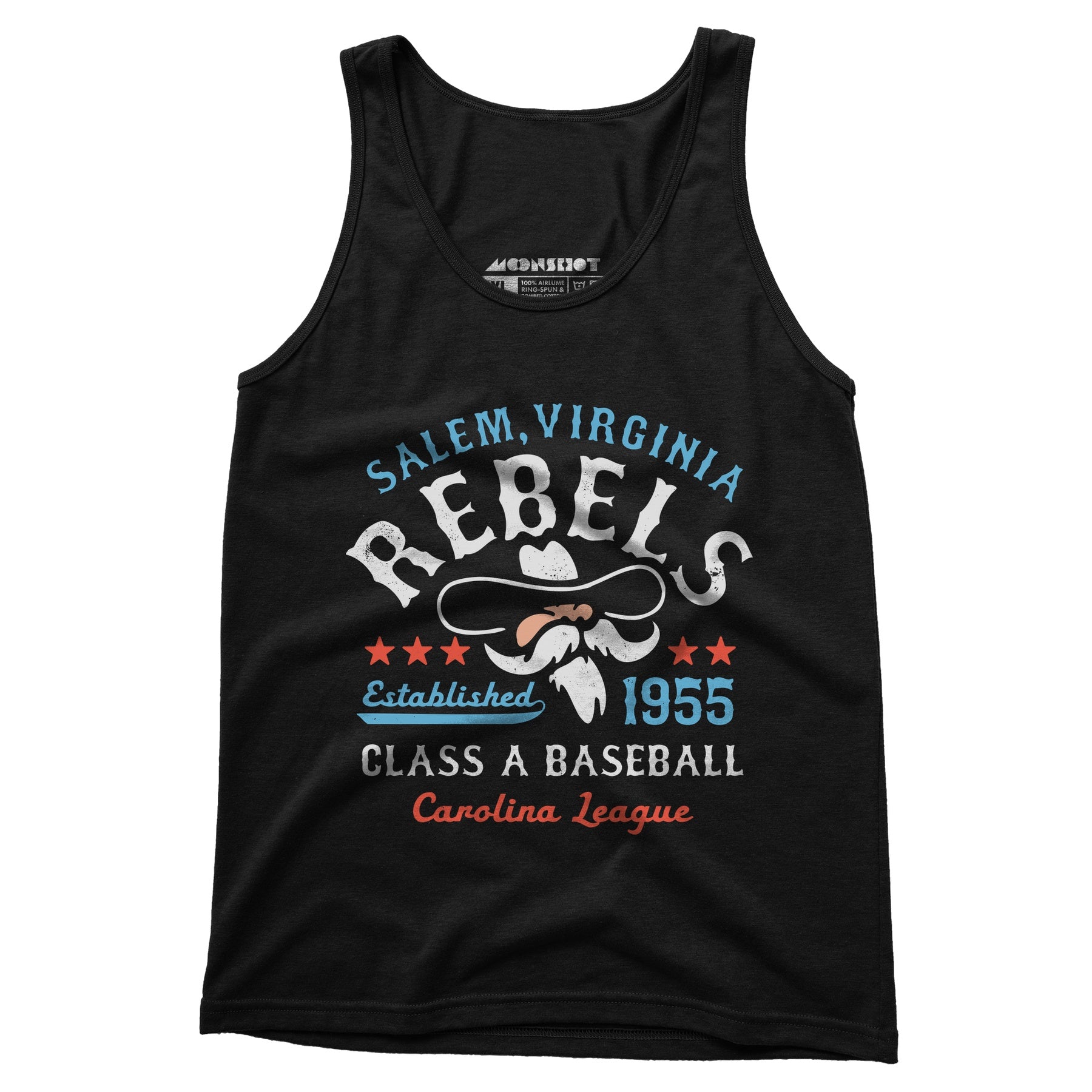 Salem Rebels - Virginia - Vintage Defunct Baseball Teams - Unisex Tank Top