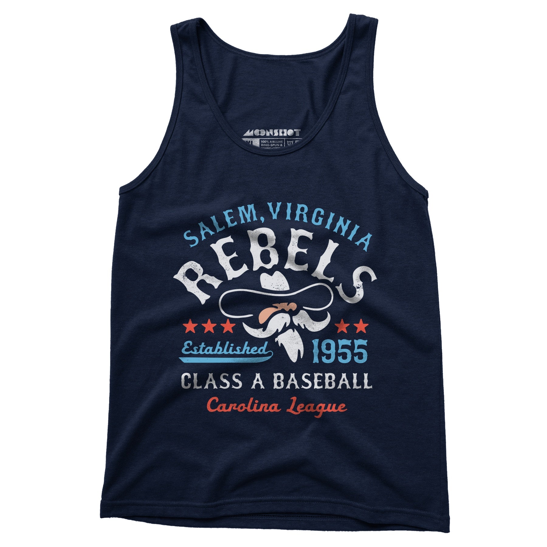 Salem Rebels - Virginia - Vintage Defunct Baseball Teams - Unisex Tank Top