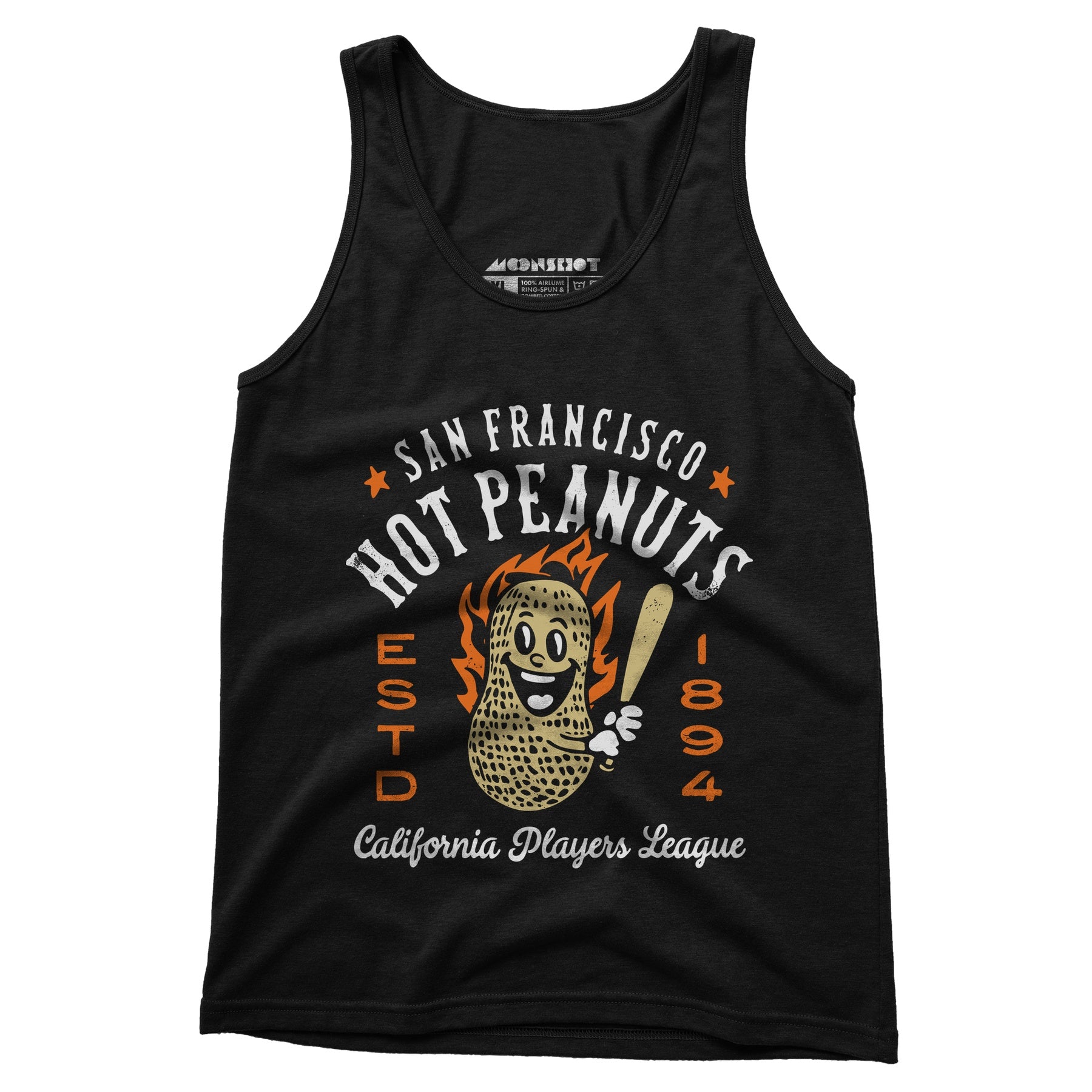 San Francisco Hot Peanuts - California - Vintage Defunct Baseball Teams - Unisex Tank Top