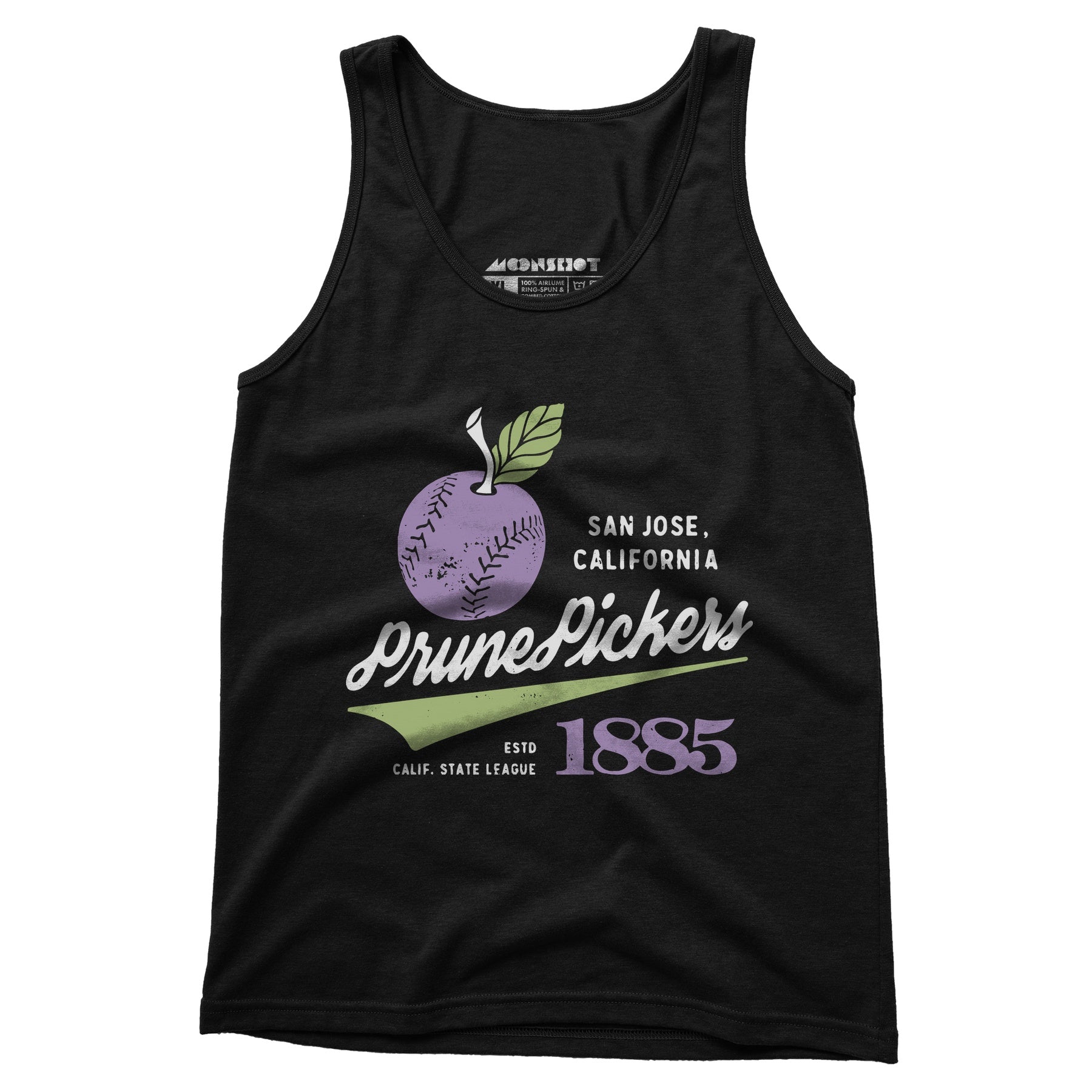 San Jose Prune Pickers - California - Vintage Defunct Baseball Teams - Unisex Tank Top