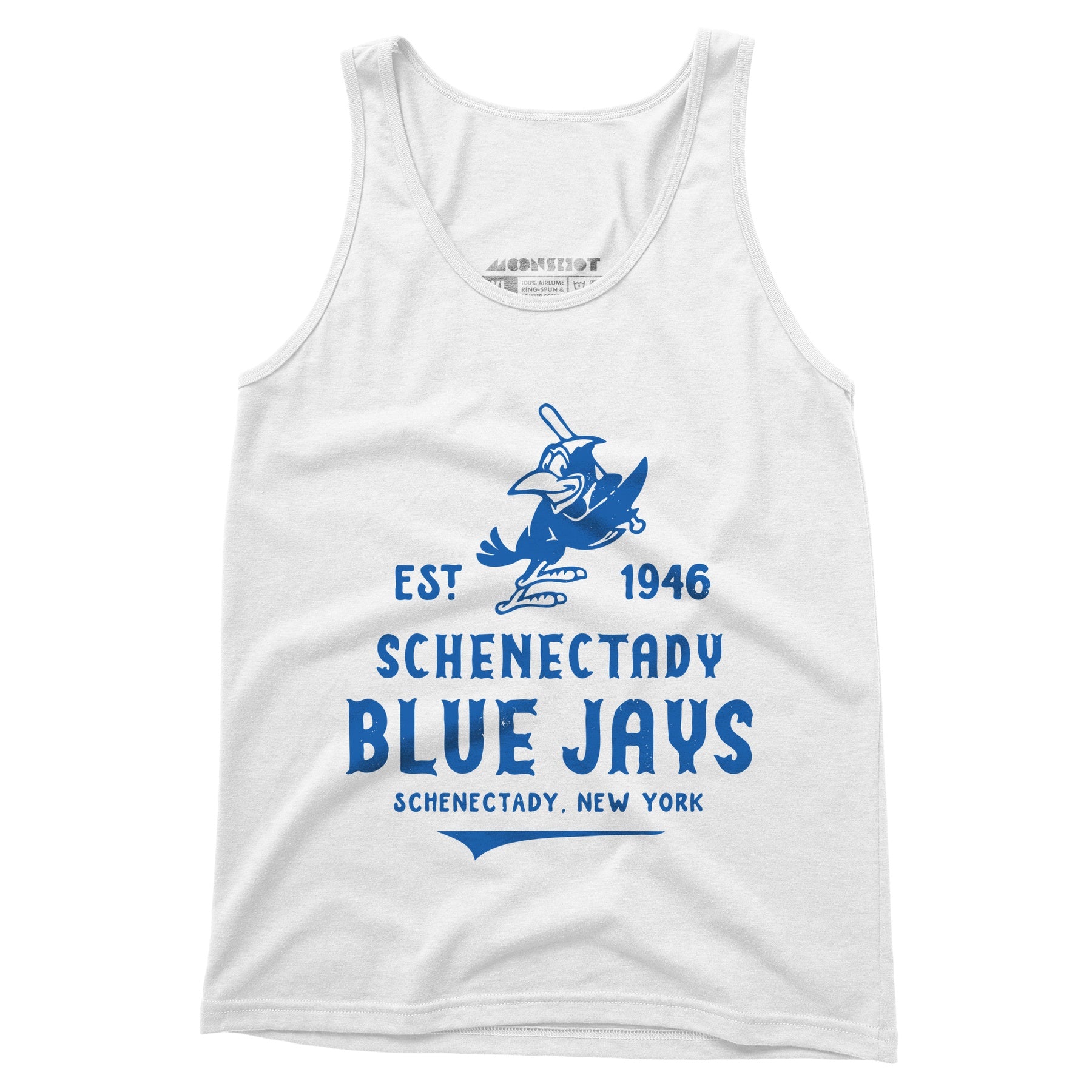 Schenectady Blue Jays - New York - Vintage Defunct Baseball Teams - Unisex Tank Top
