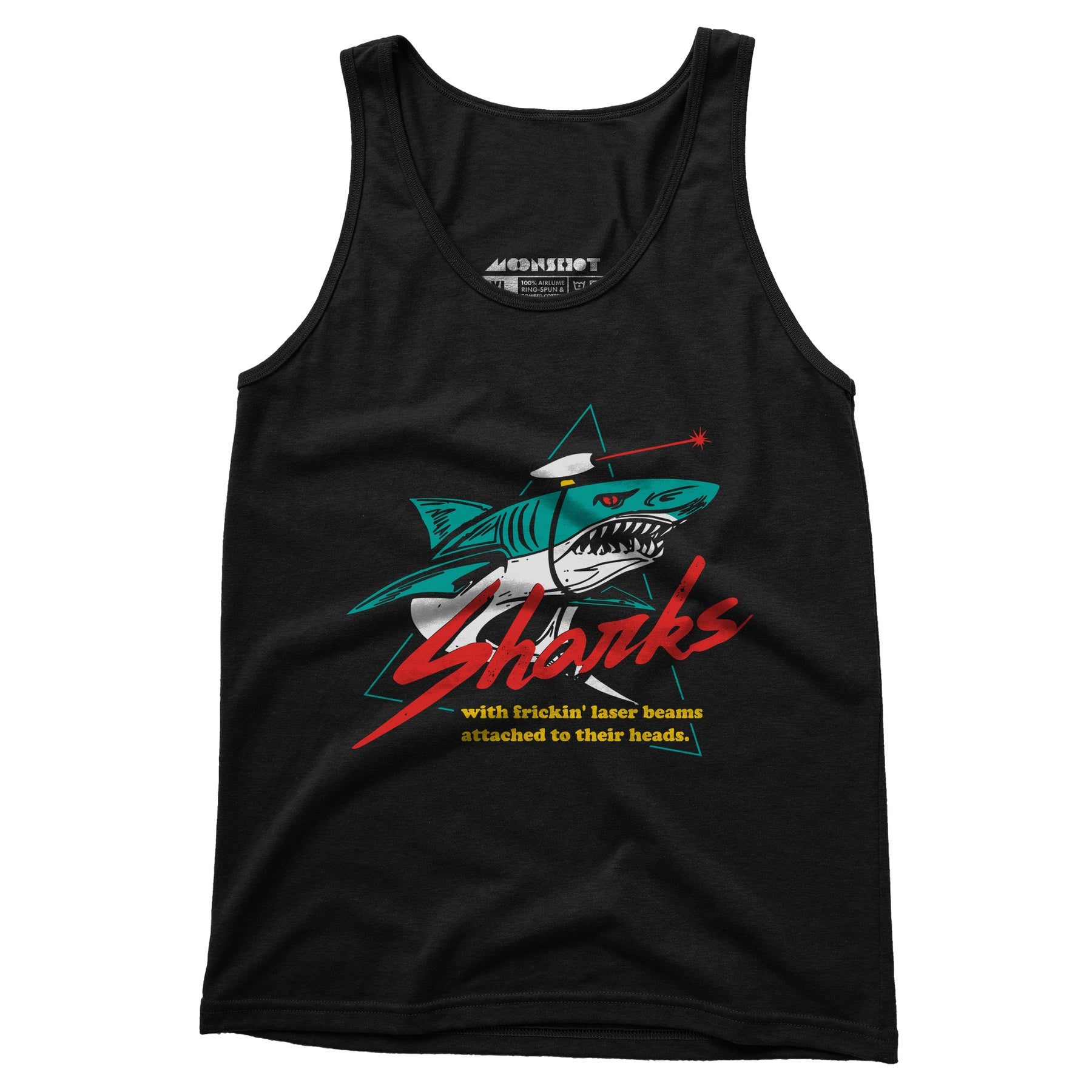Sharks With Frickin' Laser Beams Attached to Their Heads - Unisex Tank Top