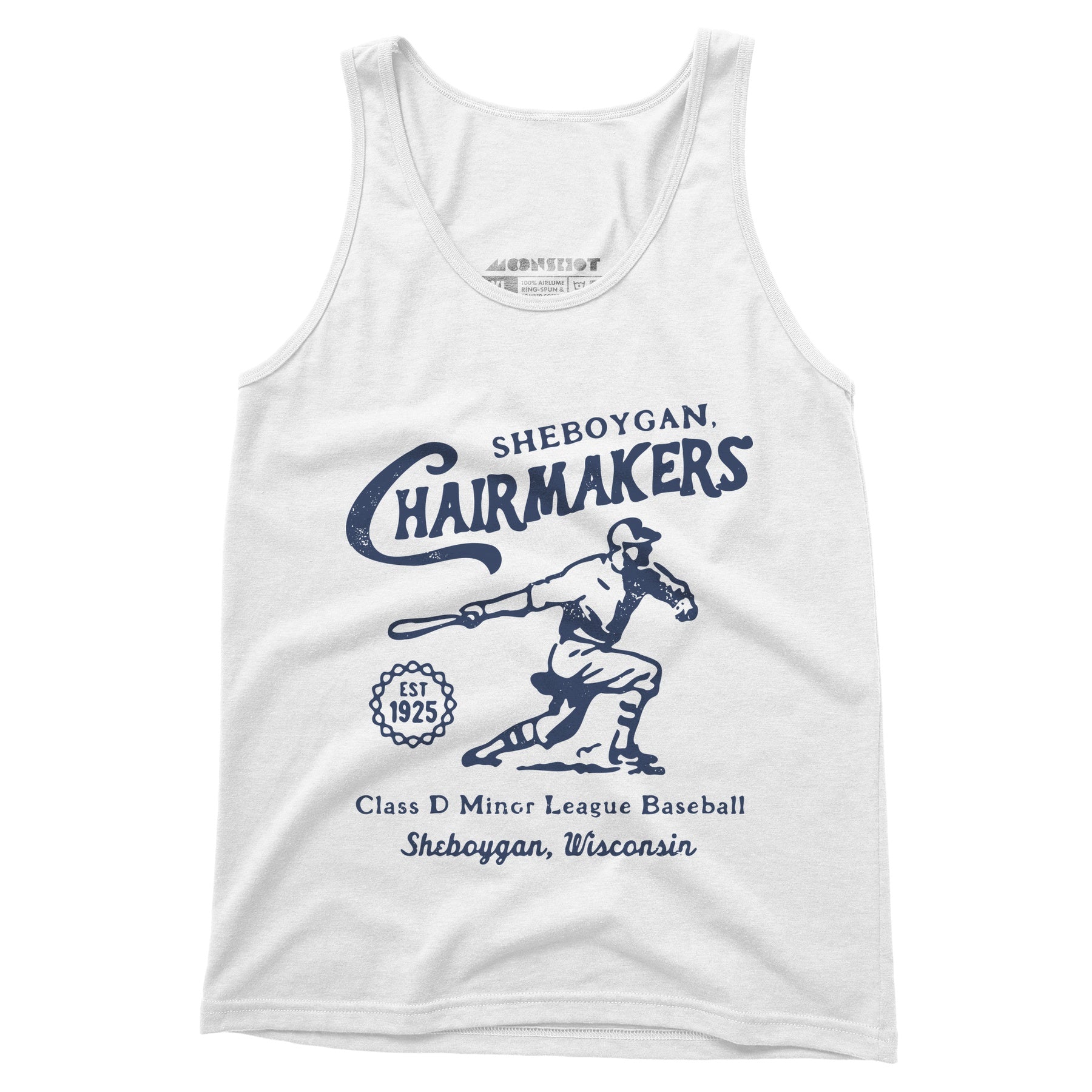 Sheboygan Chairmakers - Wisconsin - Vintage Defunct Baseball Teams - Unisex Tank Top