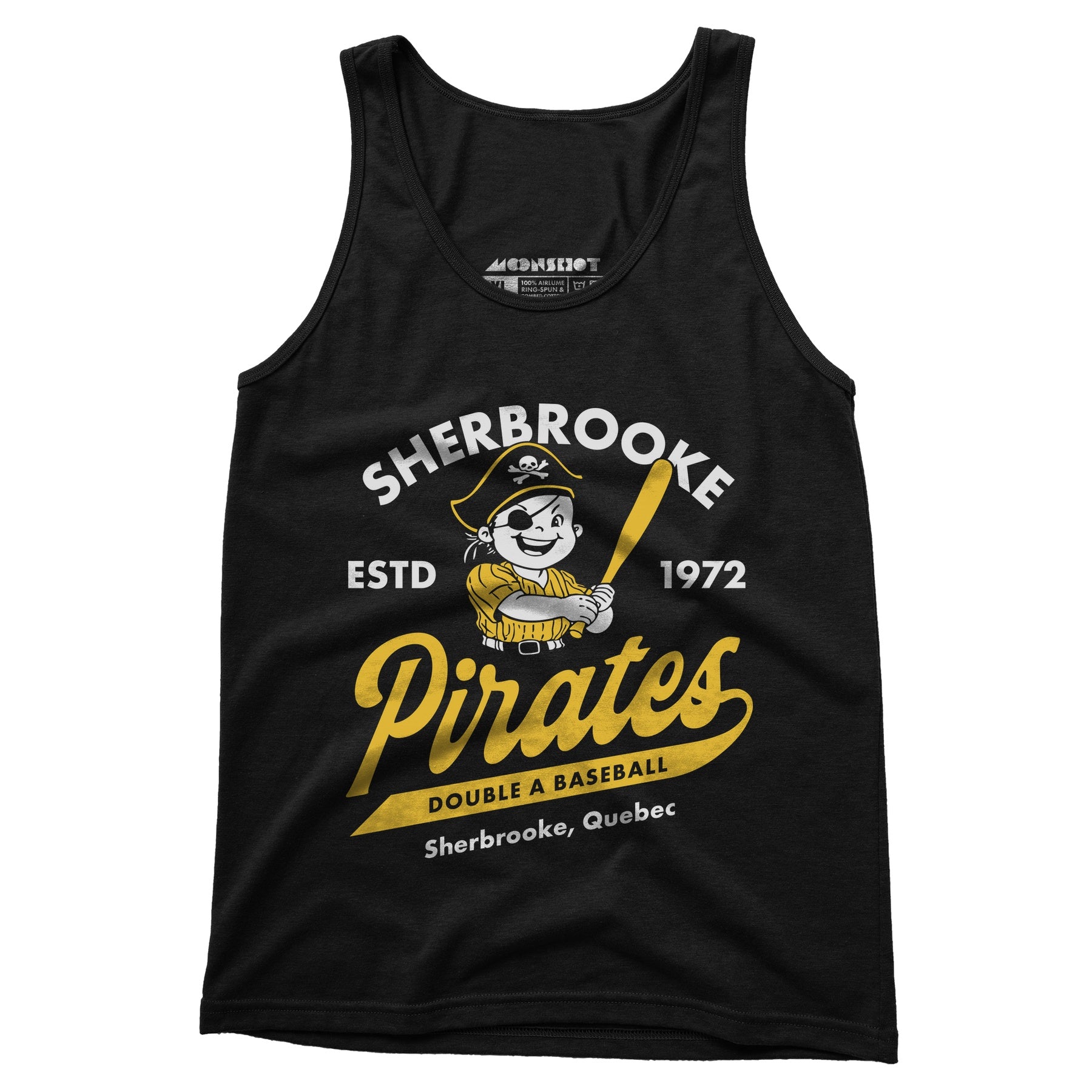 Sherbrooke Pirates - Quebec - Vintage Defunct Baseball Teams - Unisex Tank Top