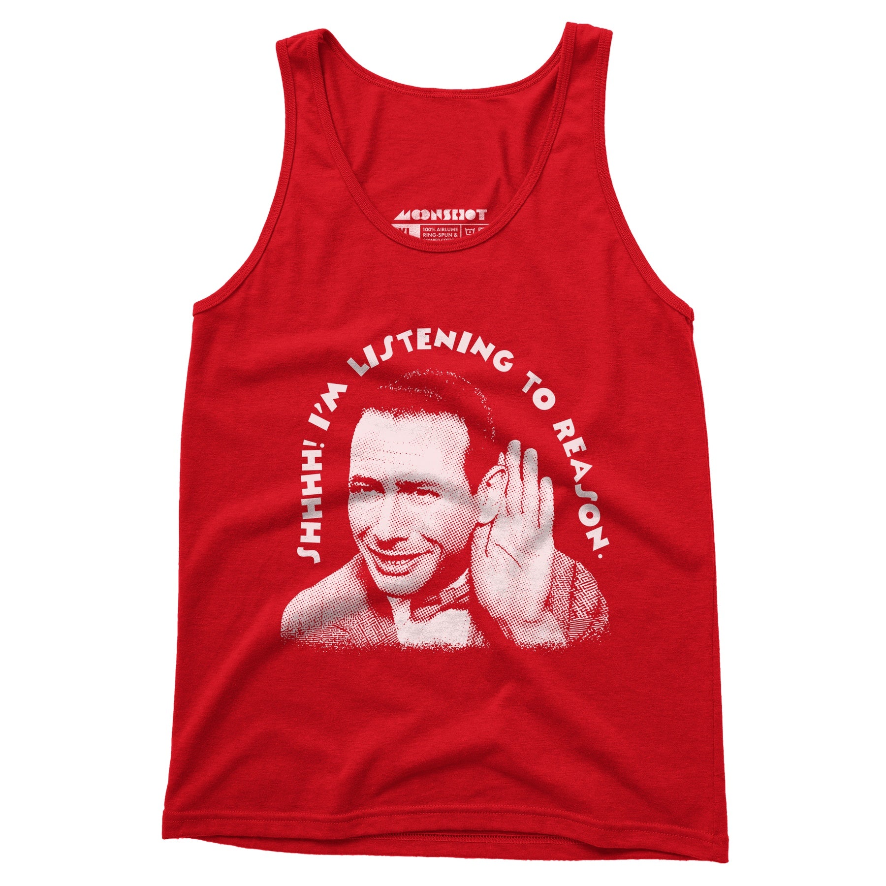 Shhhh I'm Listening to Reason - Unisex Tank Top