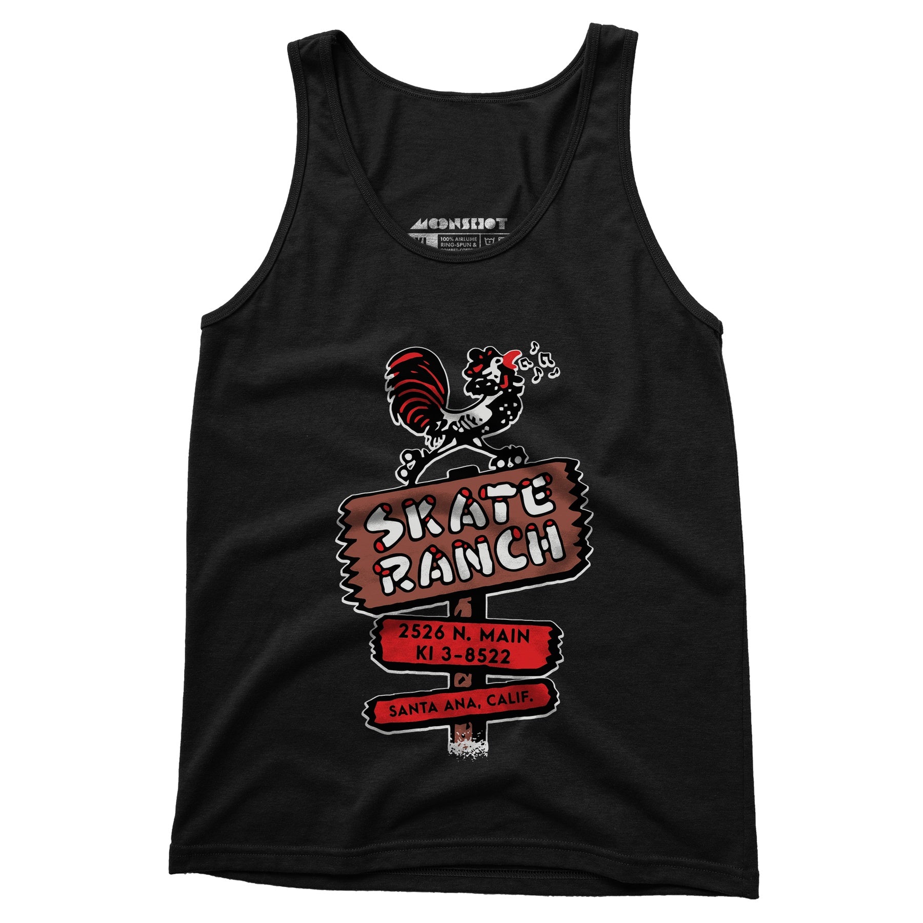 Skate Ranch - Santa Ana, CA - Vintage Roller Rink - Unisex Tank Top