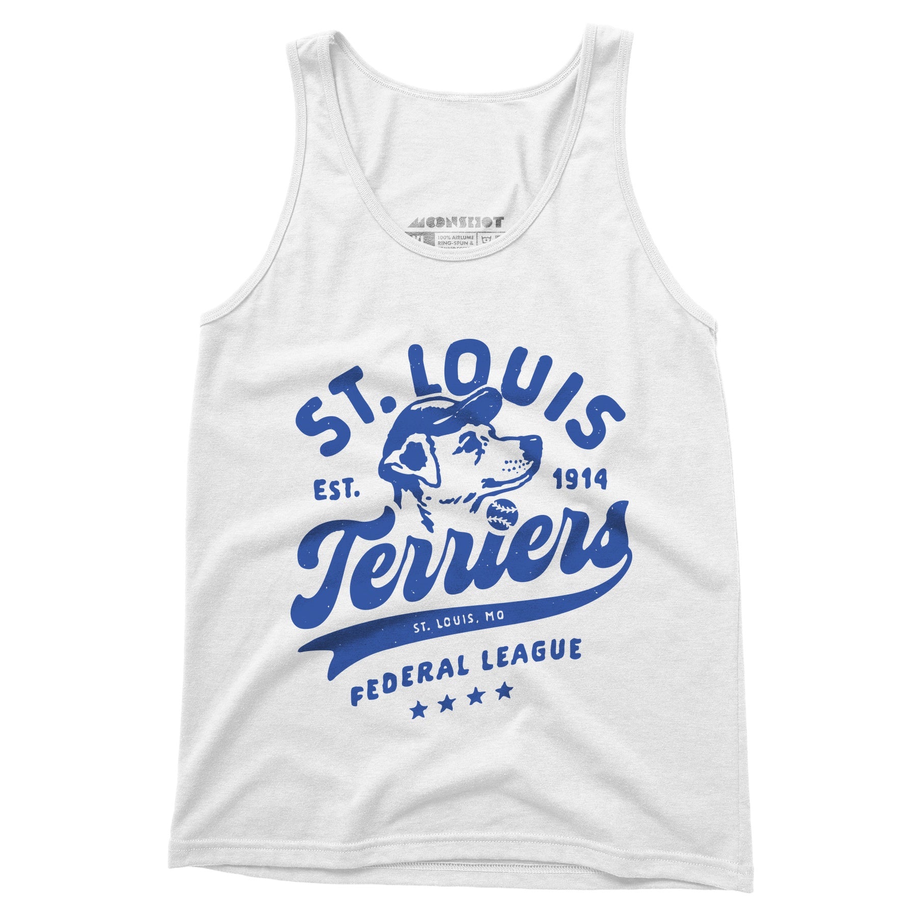 St. Louis Terriers - Missouri - Vintage Defunct Baseball Teams - Unisex Tank Top