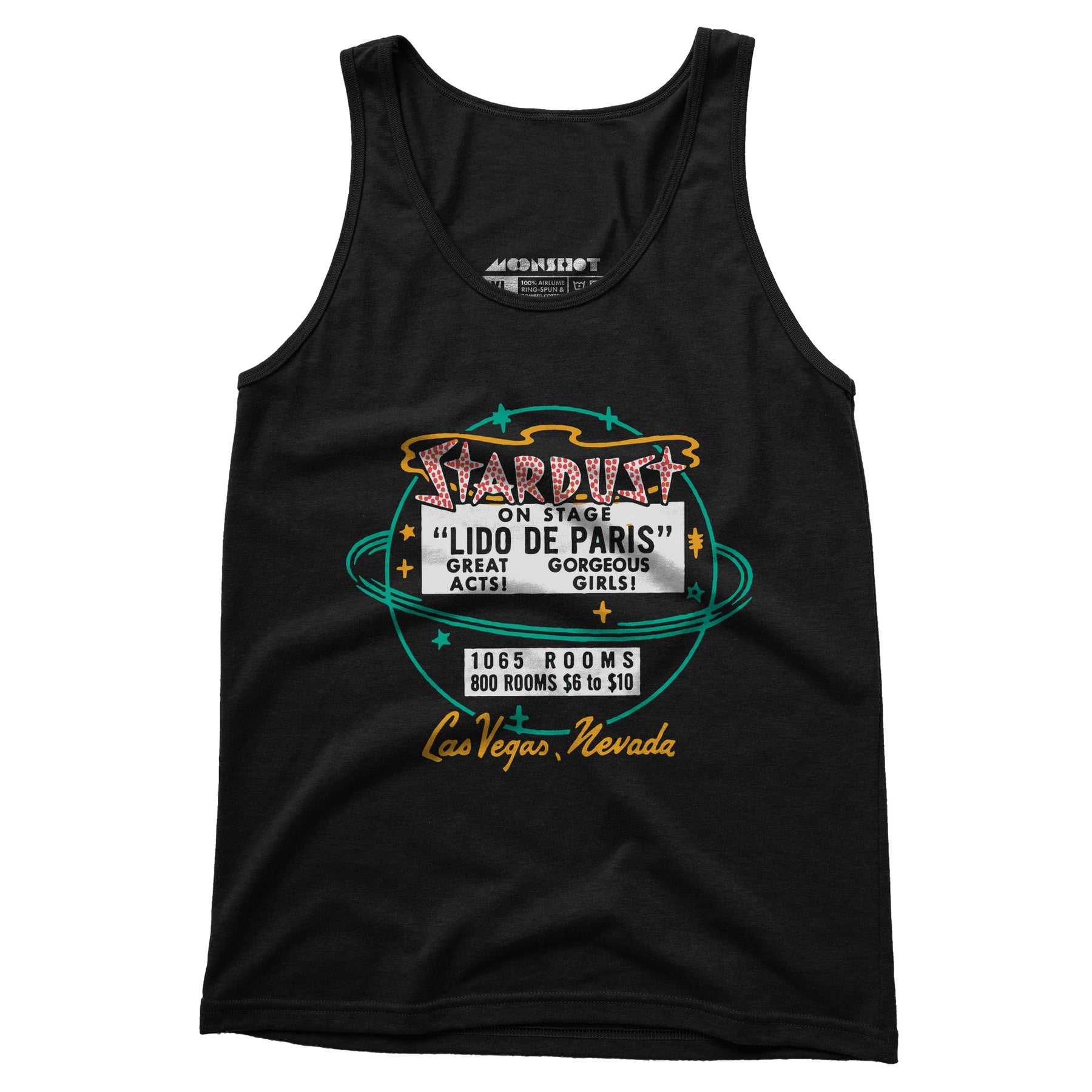 Stardust Lido De Paris - Vintage Las Vegas - Unisex Tank Top