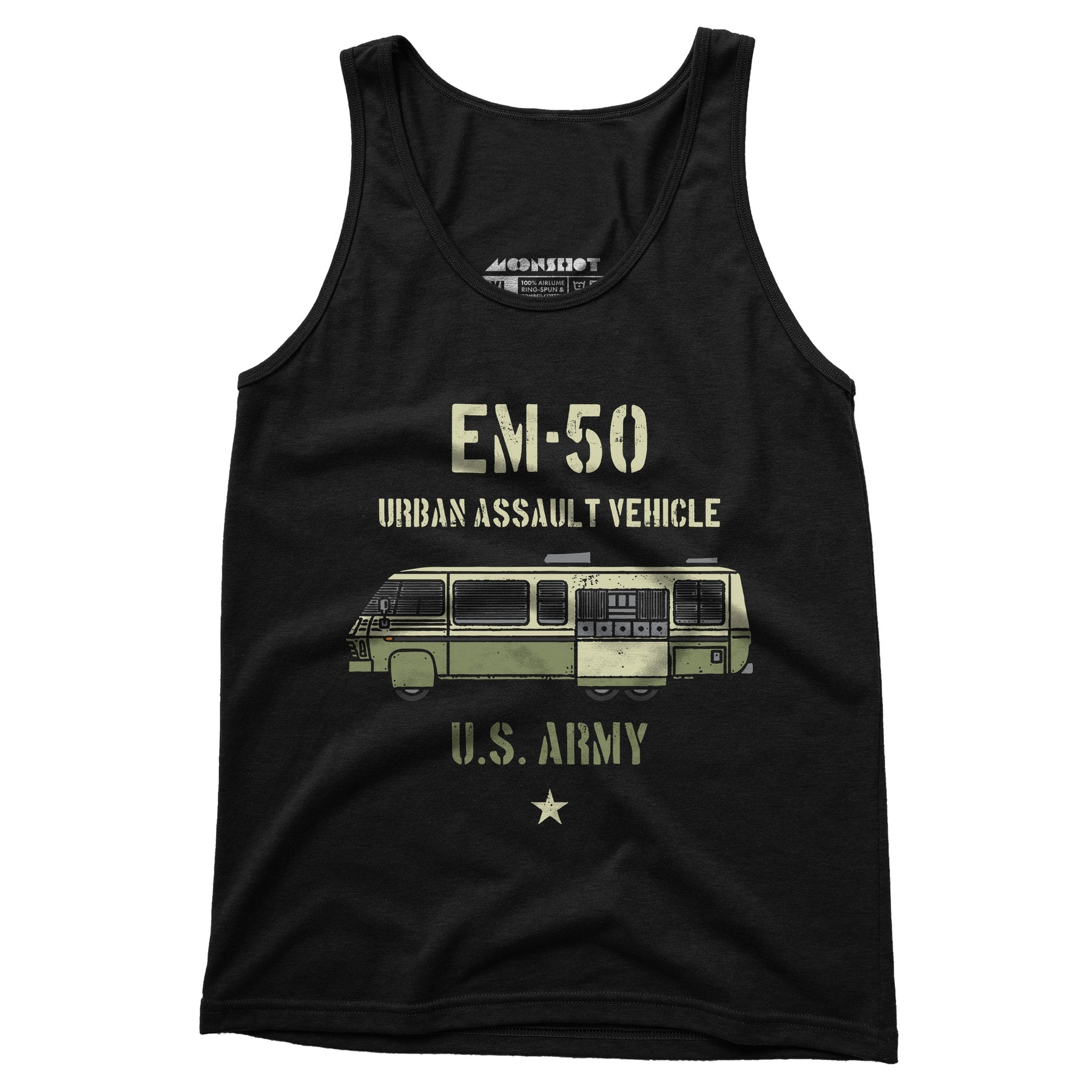 Stripes EM-50 Urban Assault Vehicle - Unisex Tank Top