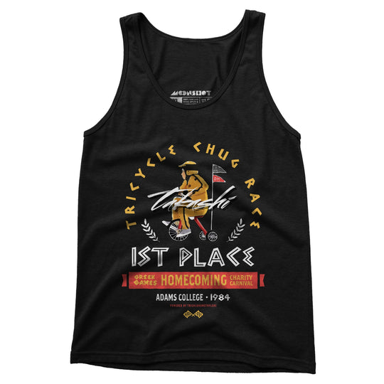 Takashi Tricycle Chug Race - Unisex Tank Top