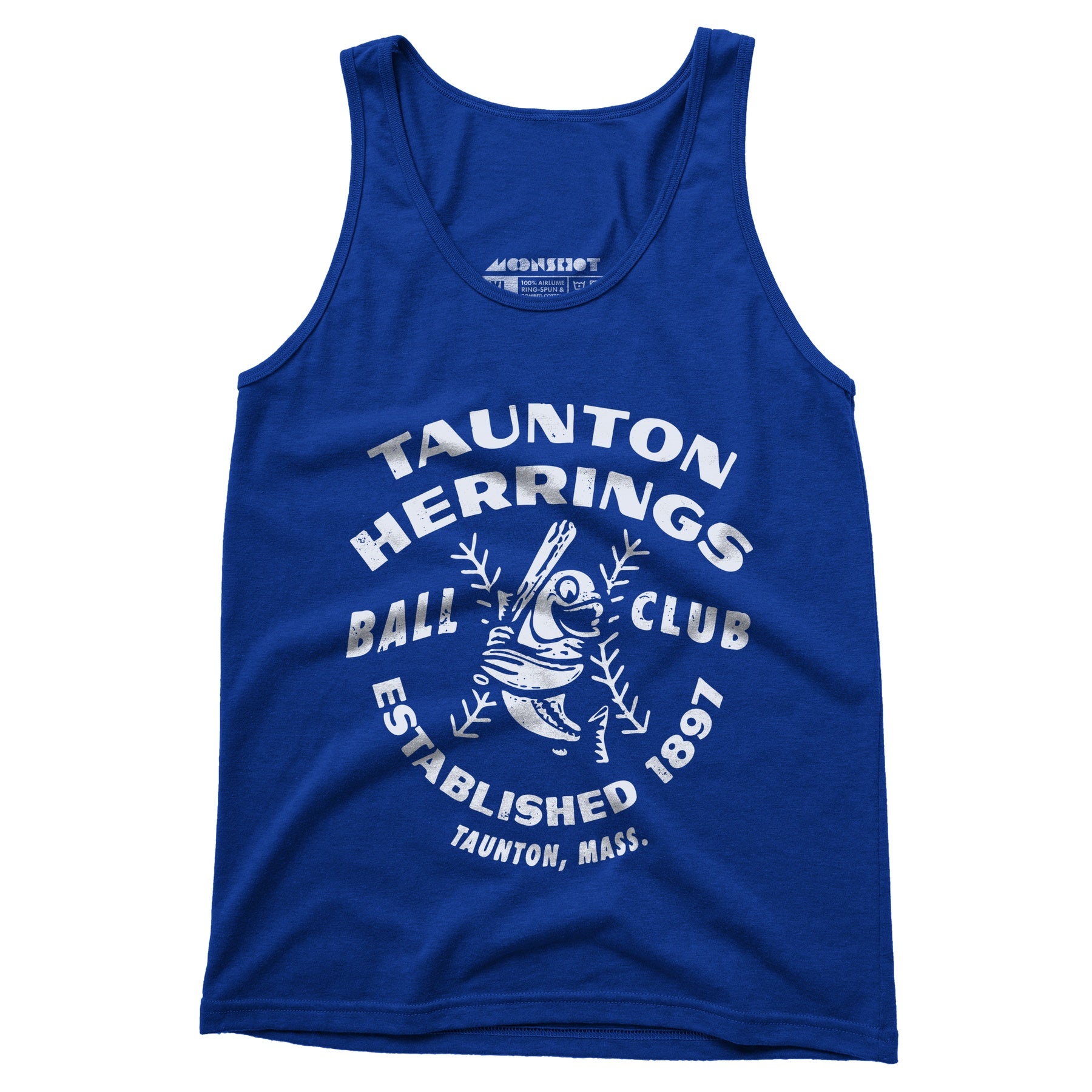 Taunton Herrings - Massachusetts - Vintage Defunct Baseball Teams - Unisex Tank Top