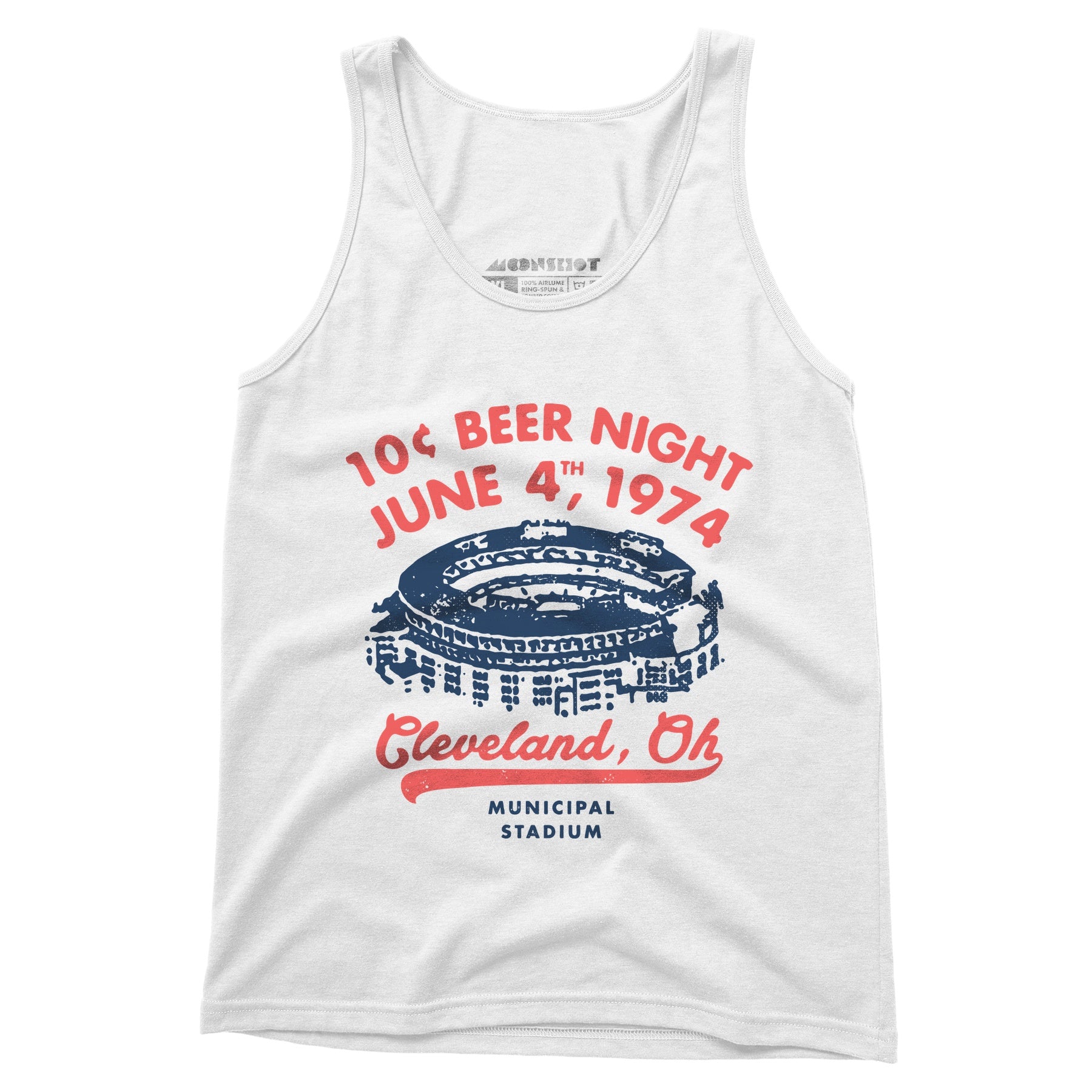 Ten Cent Beer Night - Cleveland Ohio - Unisex Tank Top