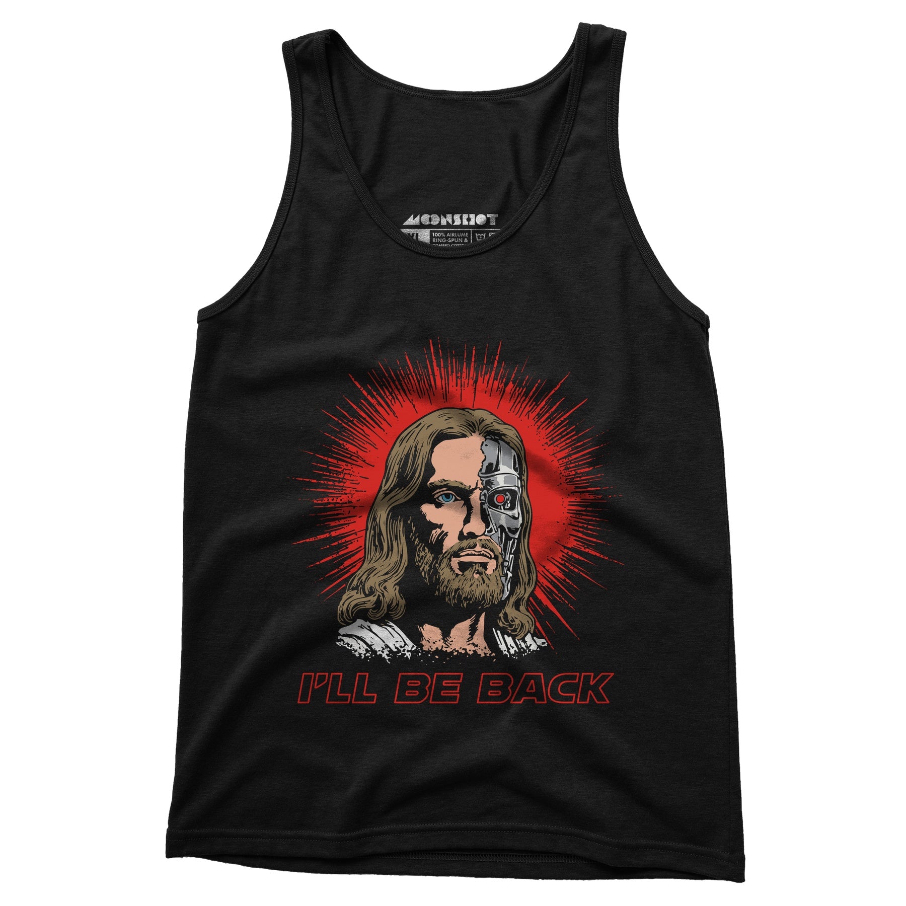 Terminator Jesus - I'll Be Back - Unisex Tank Top