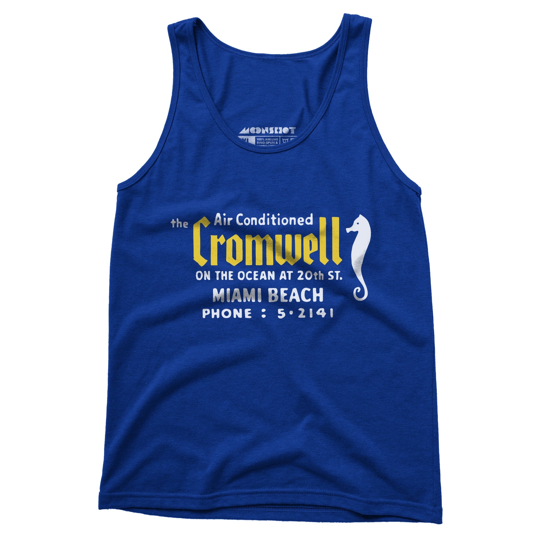 The Cromwell - Miami Beach, FL - Vintage Hotel - Unisex Tank Top