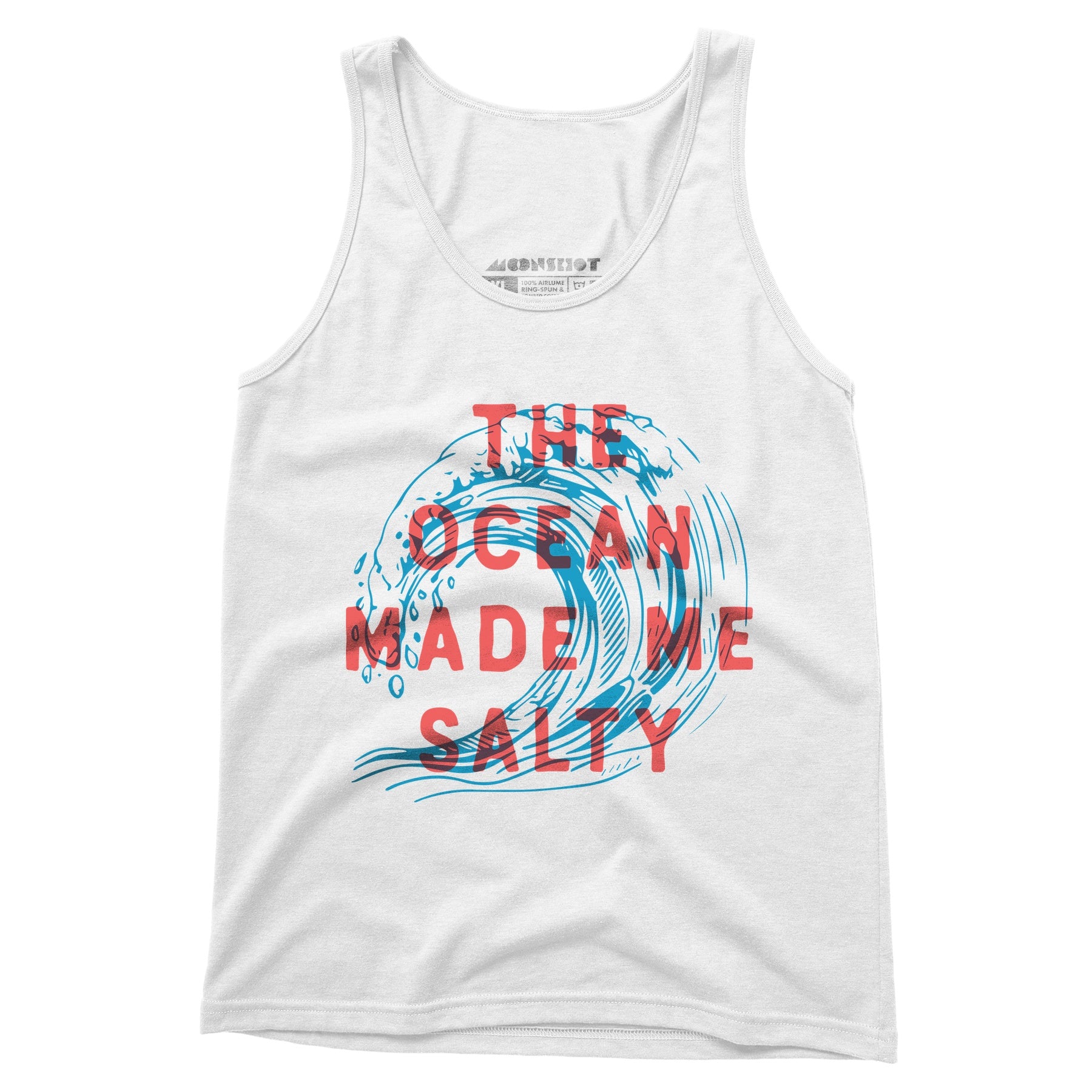 The Ocean Made Me Salty - Unisex Tank Top