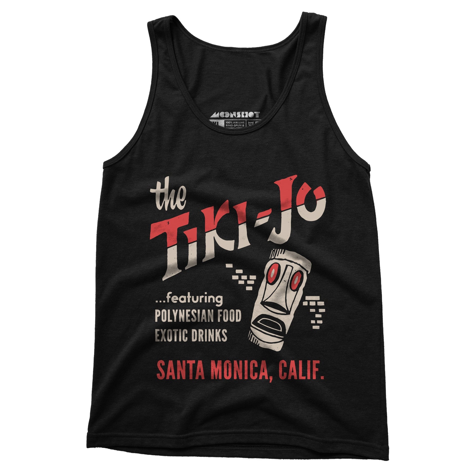 The Tiki-Jo - Santa Monica, CA - Vintage Tiki Bar - Unisex Tank Top