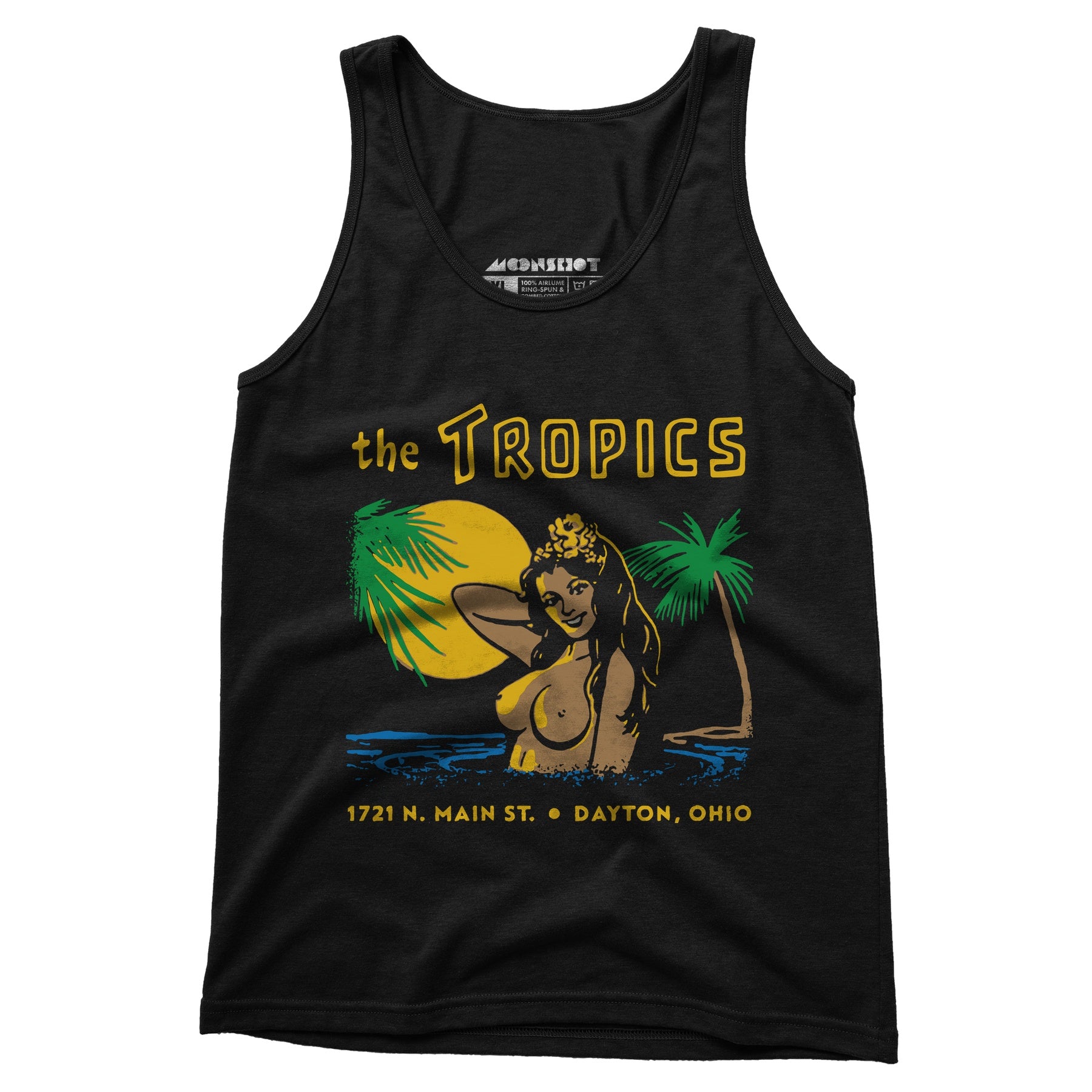 The Tropics - Dayton, OH - Vintage Tiki Bar - Unisex Tank Top