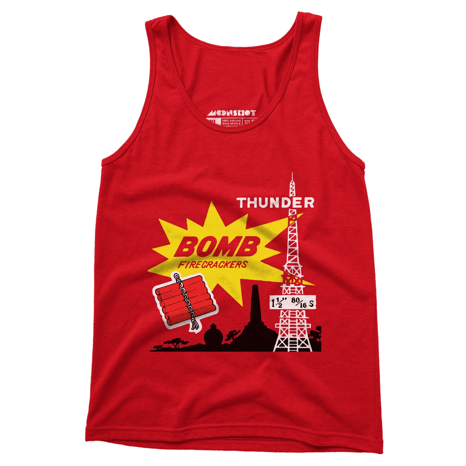 Thunder Bomb Retro Vintage Fireworks - Unisex Tank Top