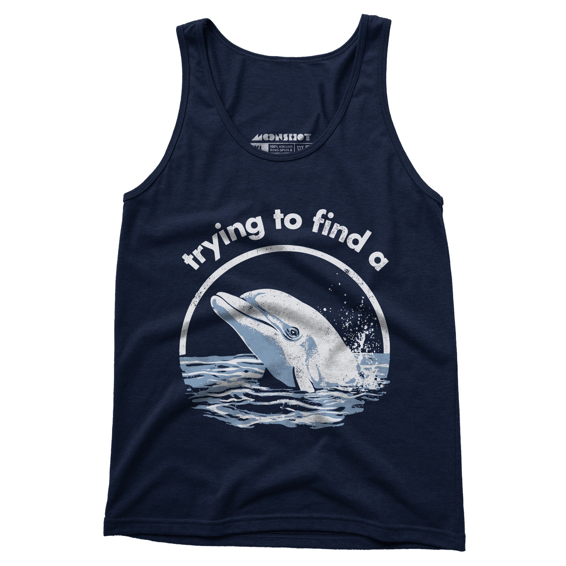 Trying to Find a Porpoise - Unisex Tank Top