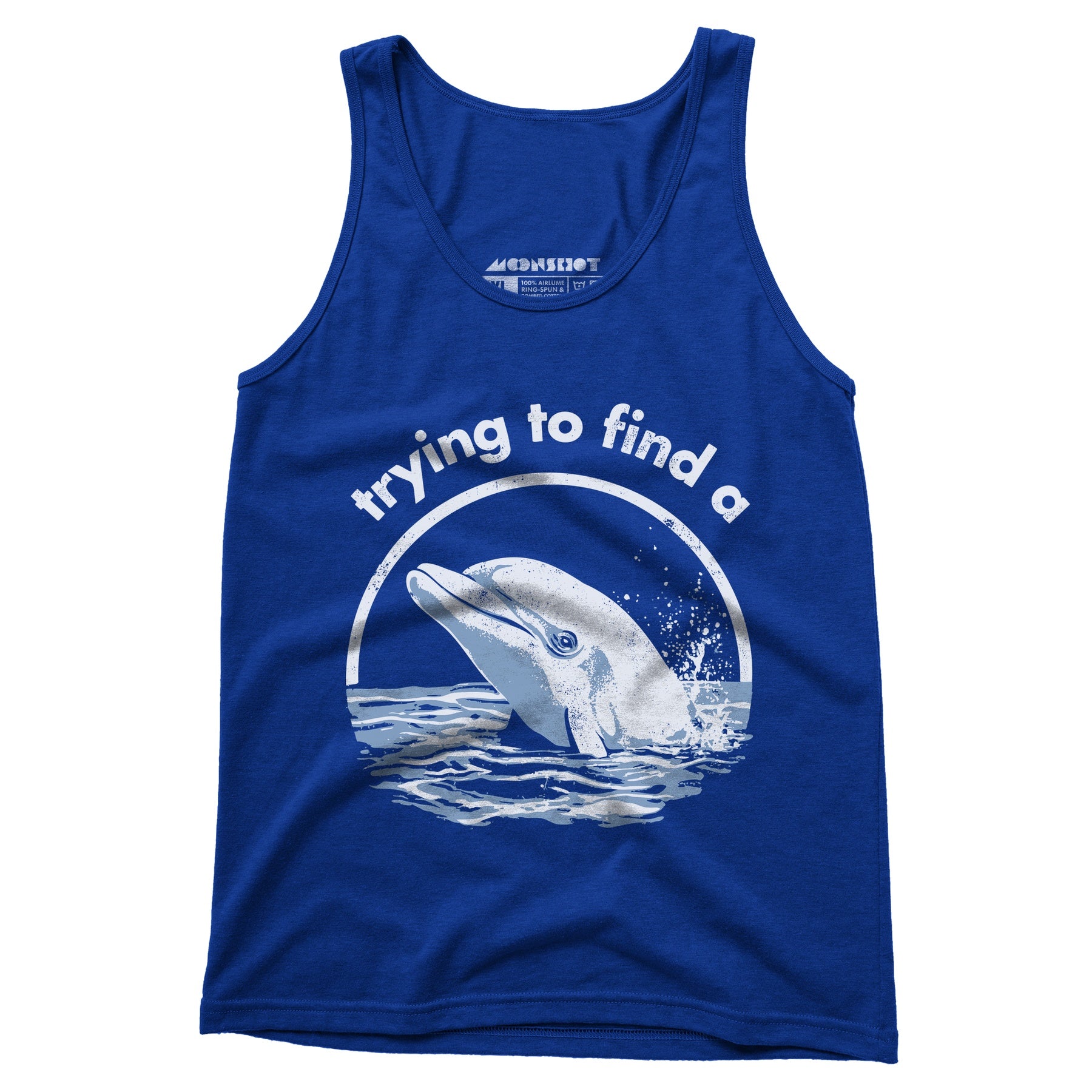 Trying to Find a Porpoise - Unisex Tank Top
