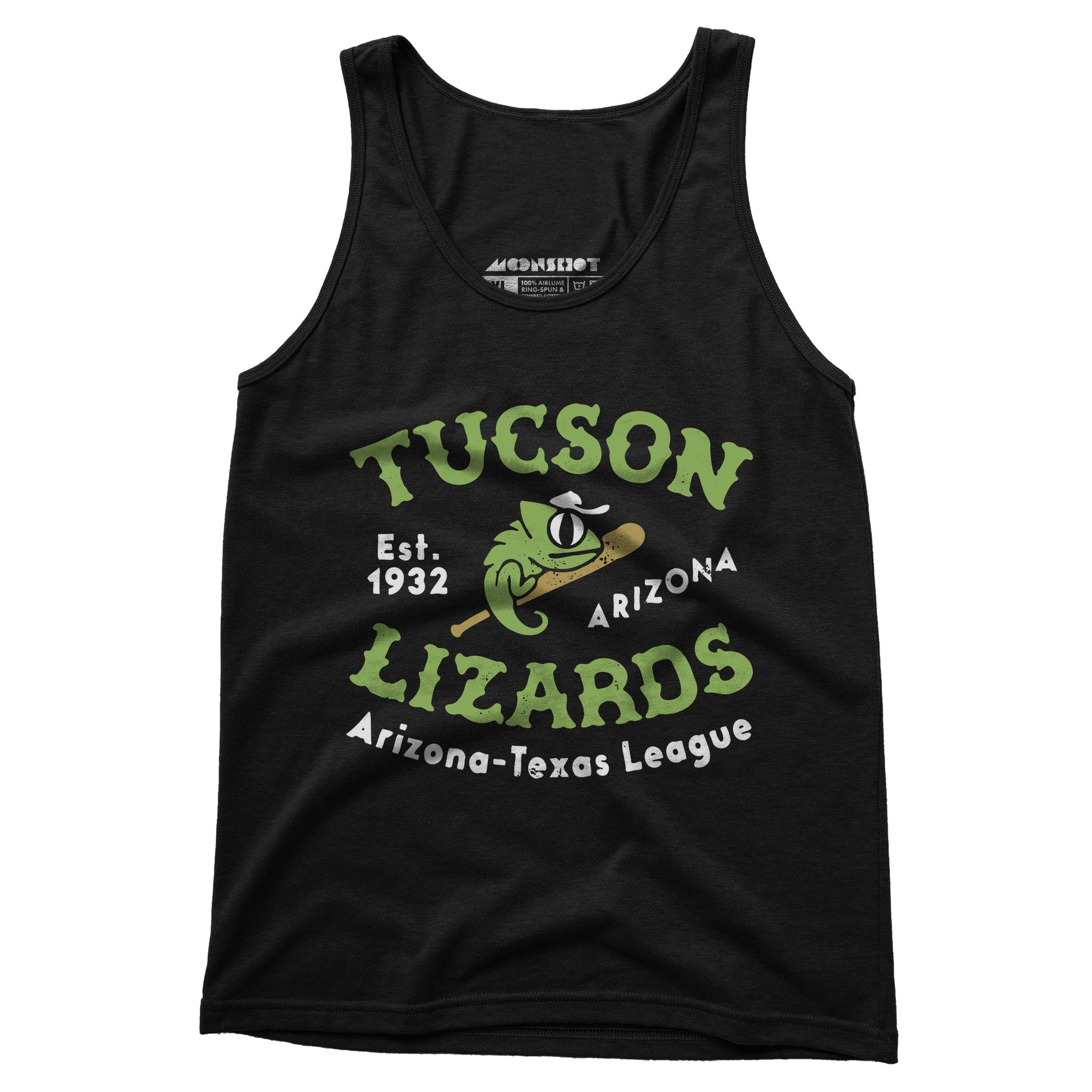 Tucson Lizards - Arizona - Vintage Defunct Baseball Teams - Unisex Tank Top