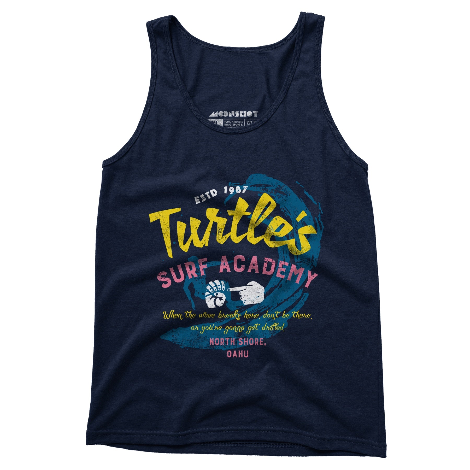 Turtle's Surf Academy - North Shore Parody - Unisex Tank Top